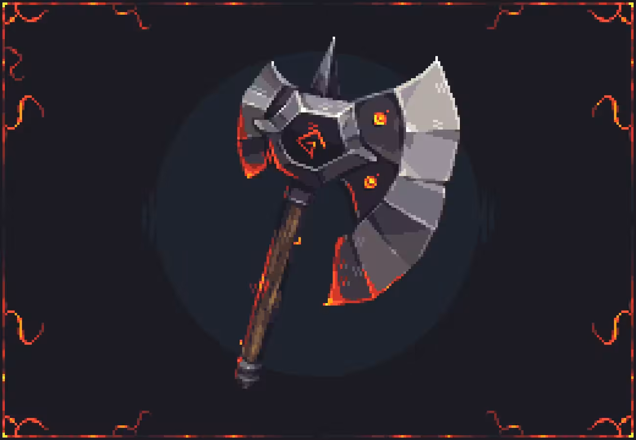 Fiery War Axe