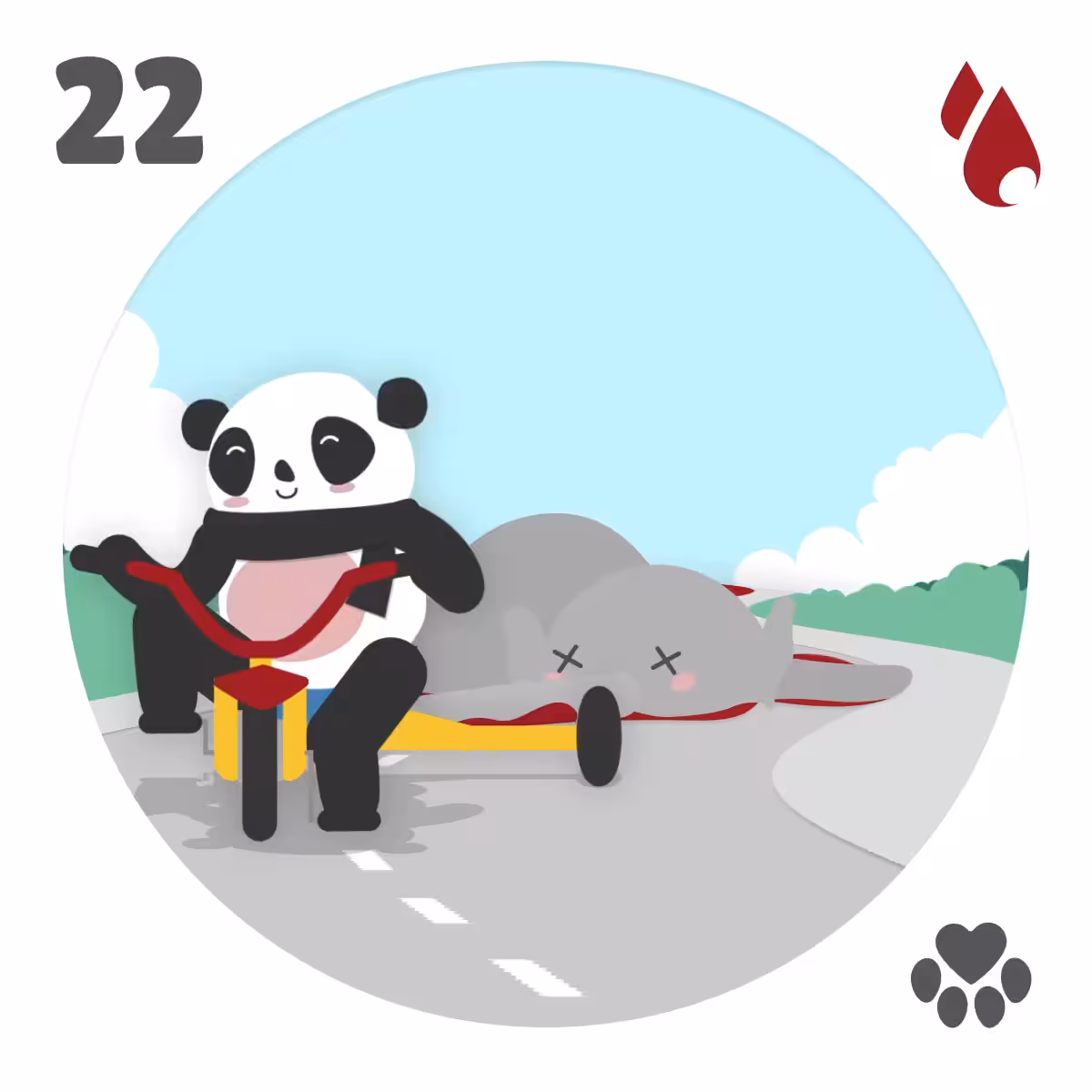 Very Aggressive Panda #22