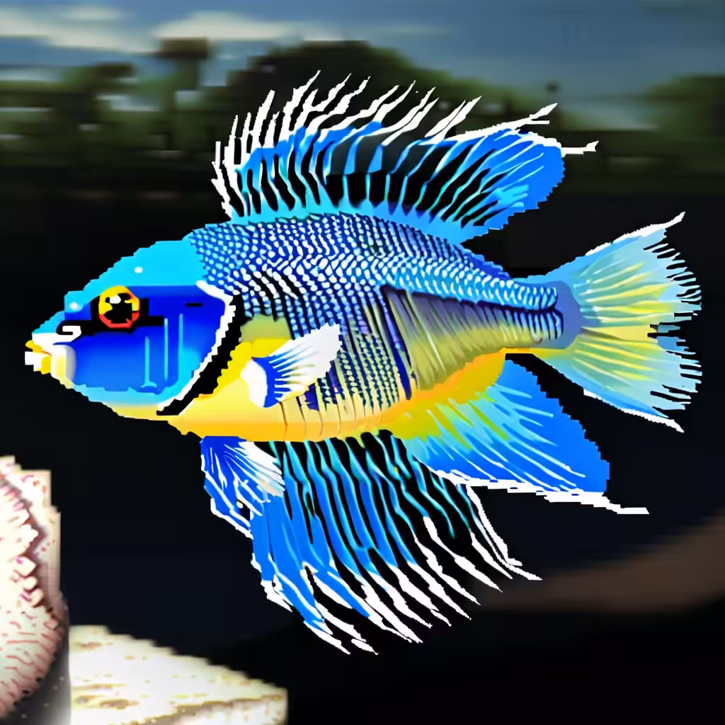 Electric Blue Acara 