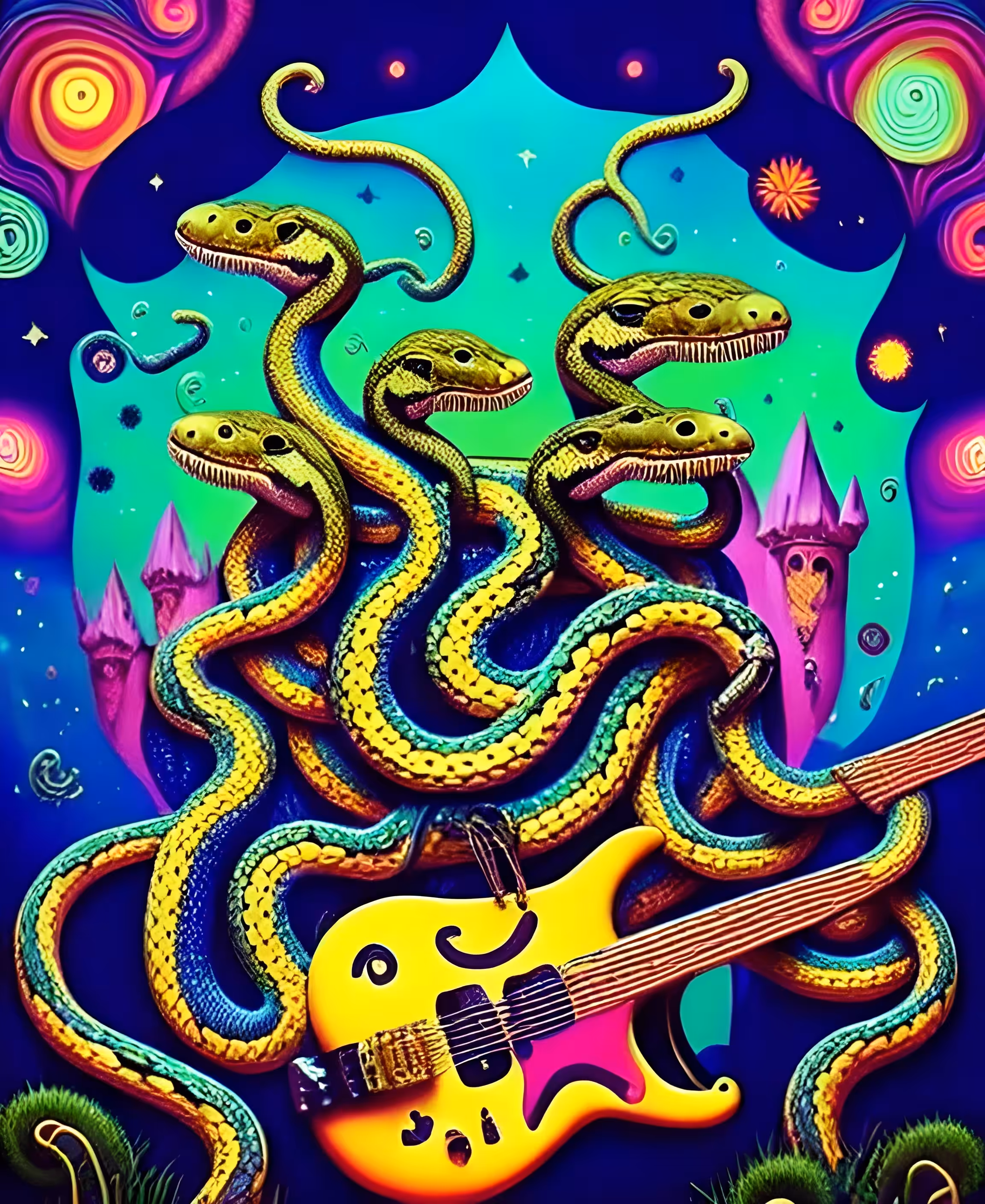 Snakes Jamming 1