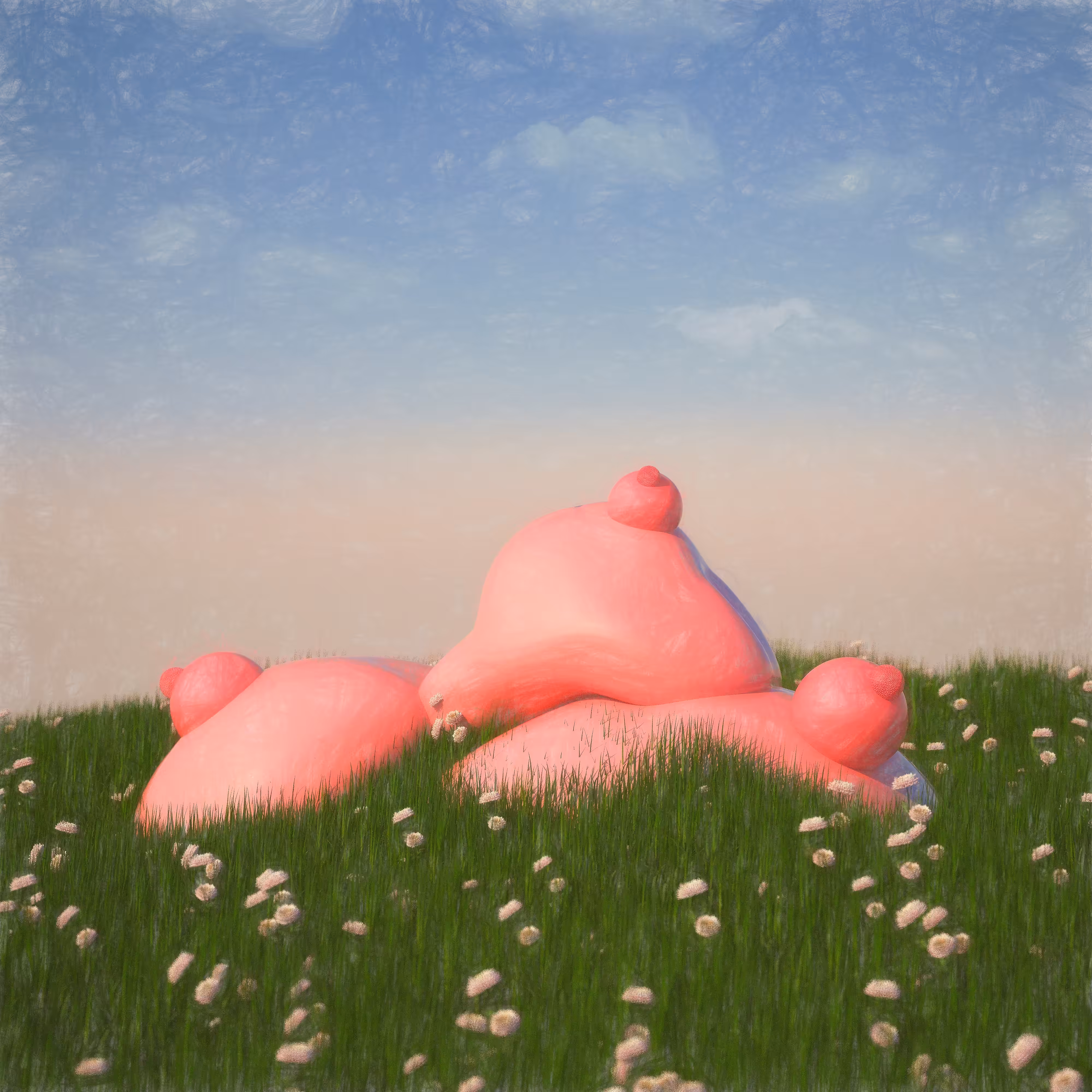 Abstract Boobies
