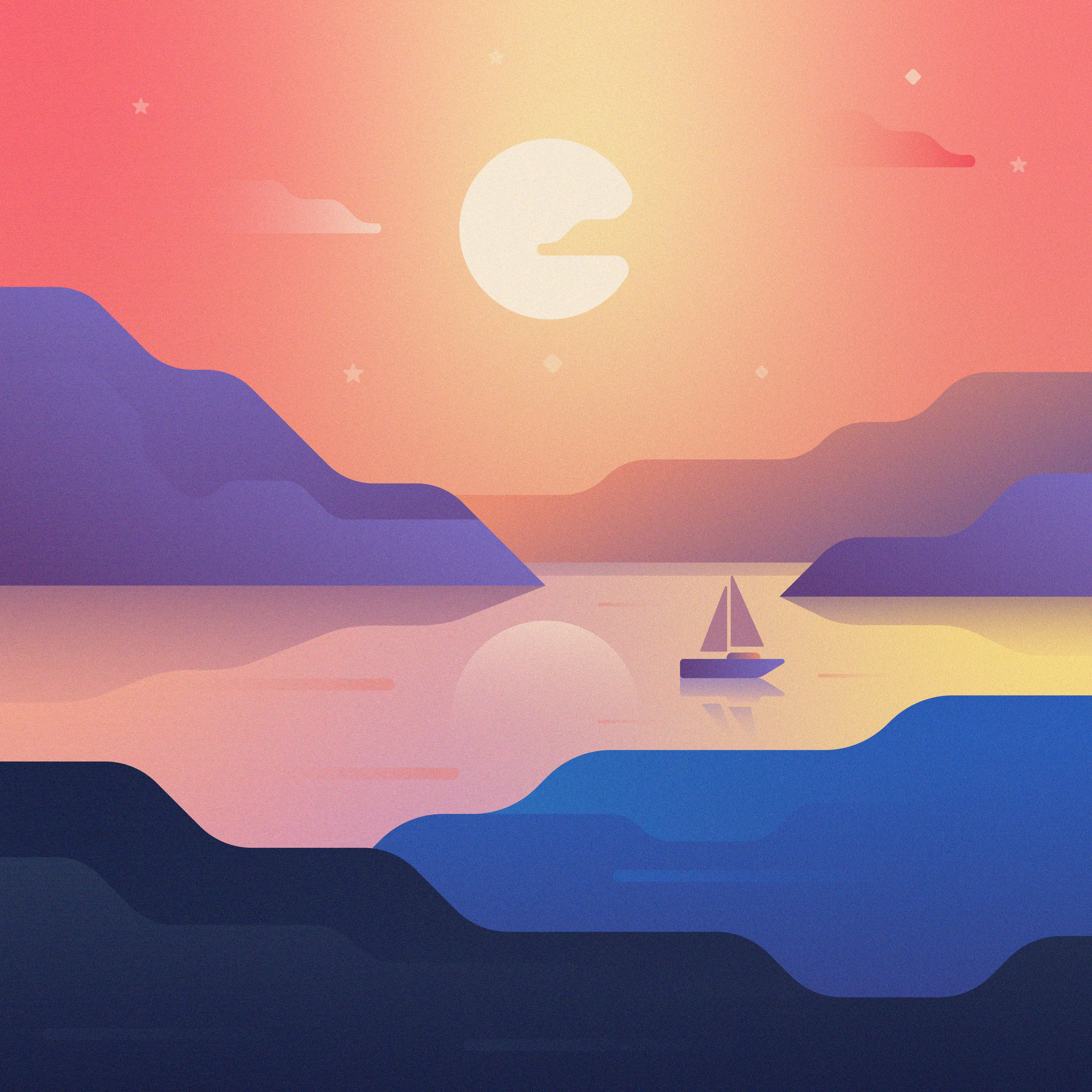 Pouya World: Boat and the Sun