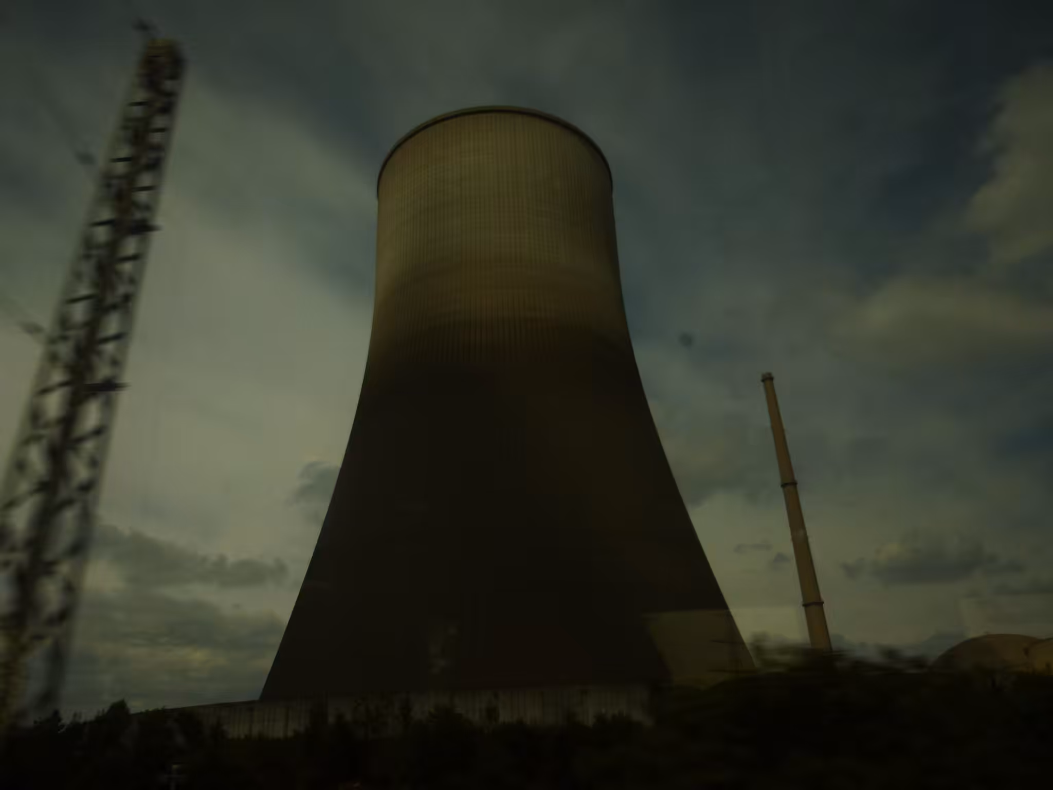 .11 NUCLEAR SILO FROM THE TRAIN IN GERMANY. Lucky Lucy van Delft