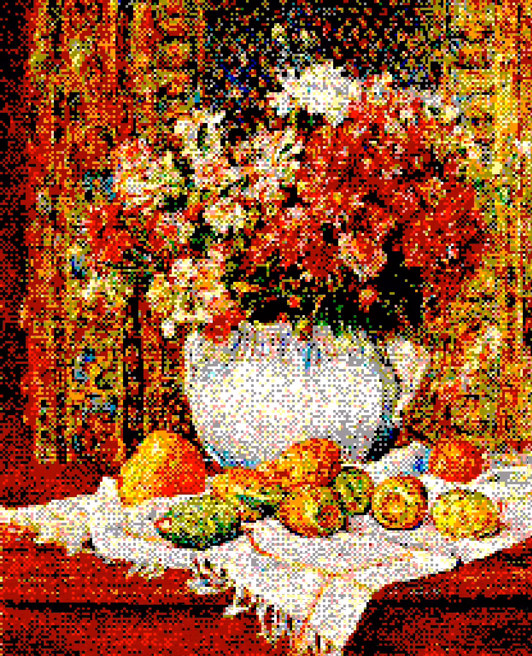QUINTESSENCE #3 - Auguste Renoir, Still Life with Flowers and Prickly Pears