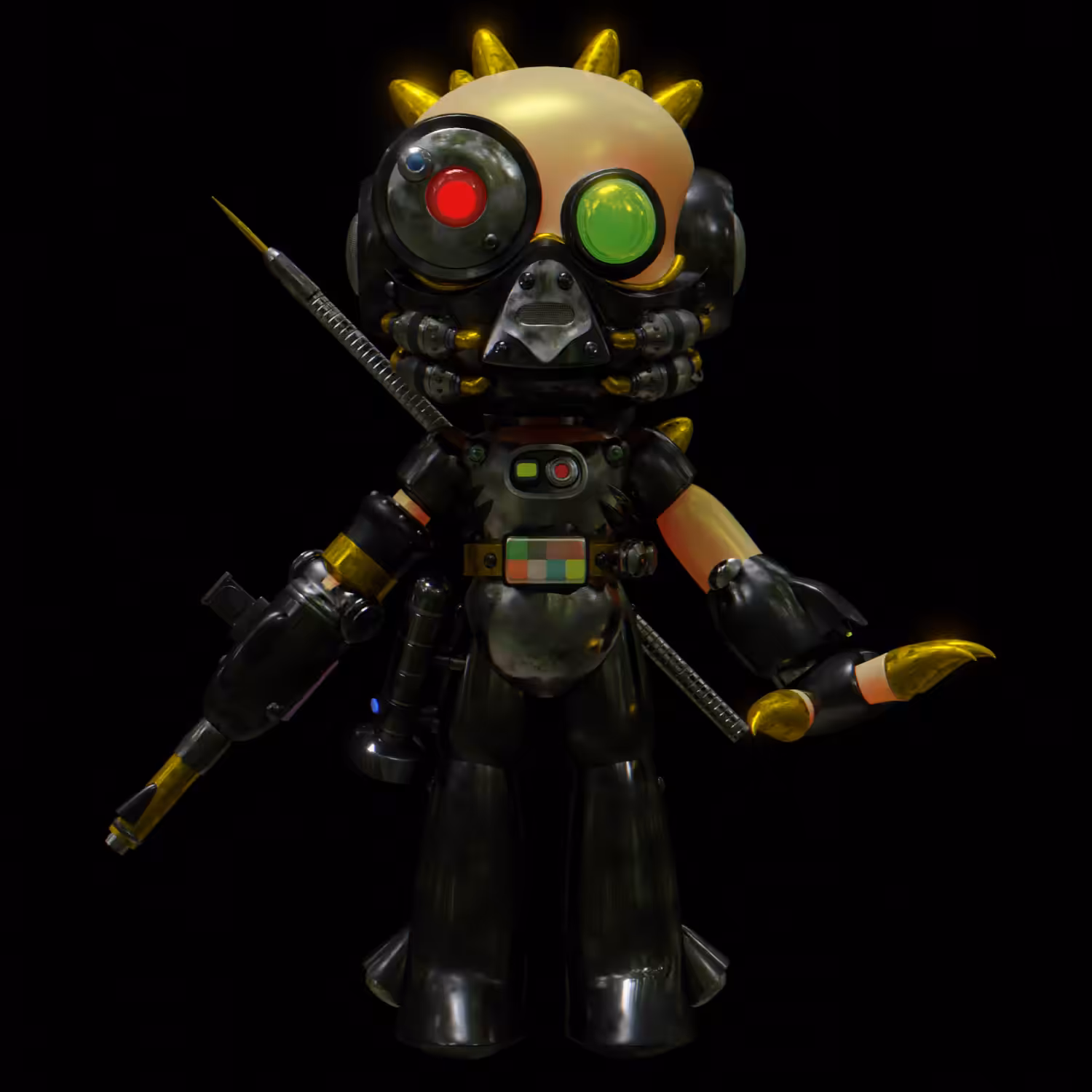 SAM model 05: Assasam BLACK
