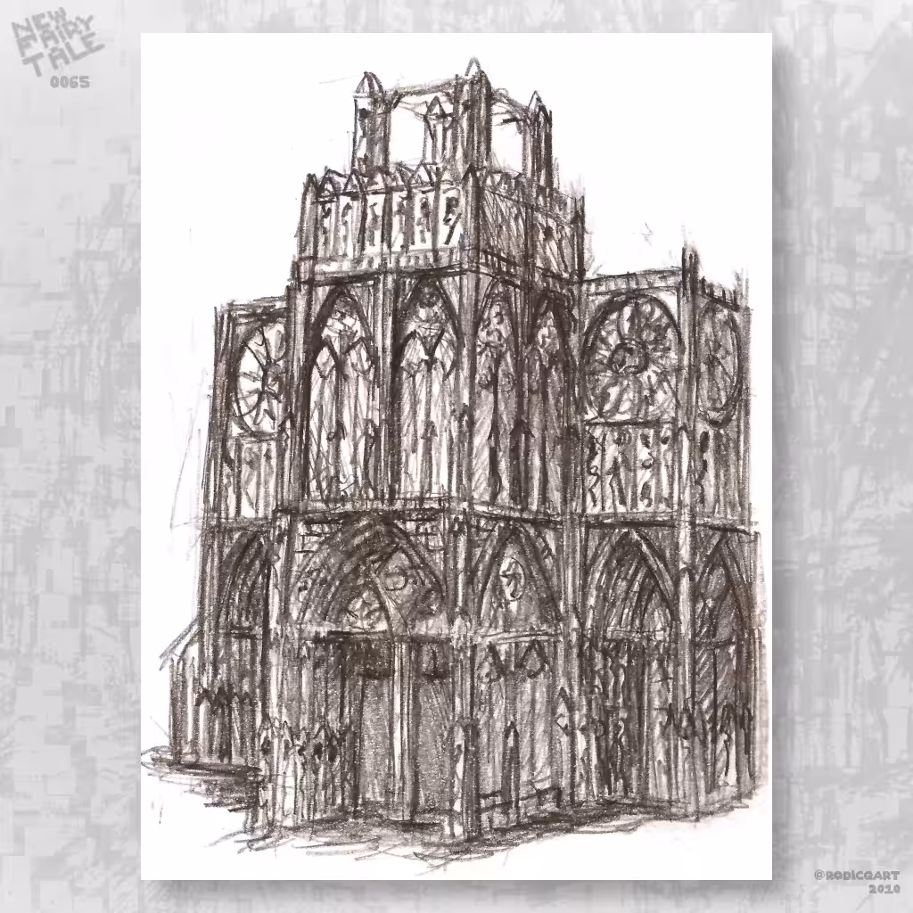 Cathedral in Sketchbook 0065