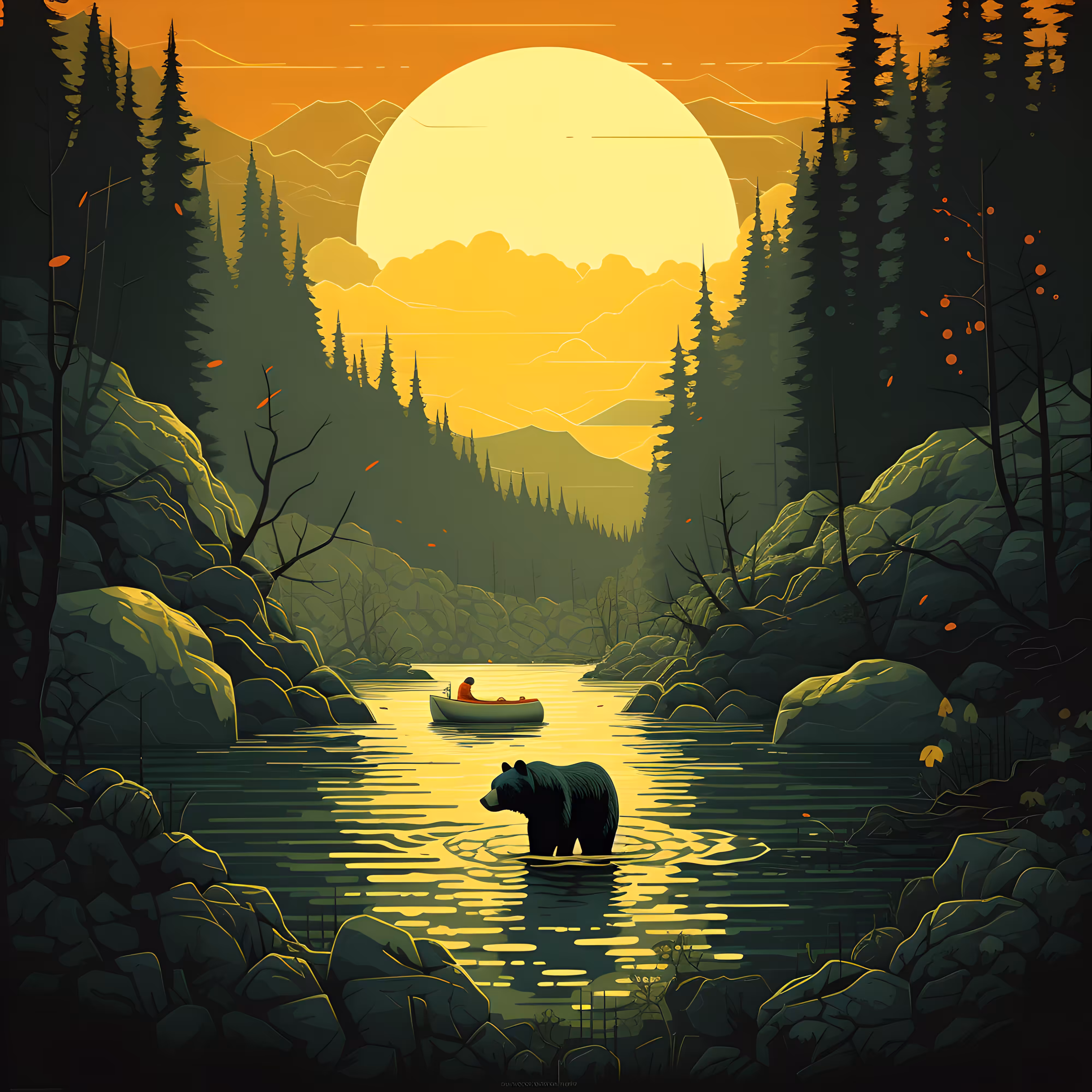 Floating with Nature