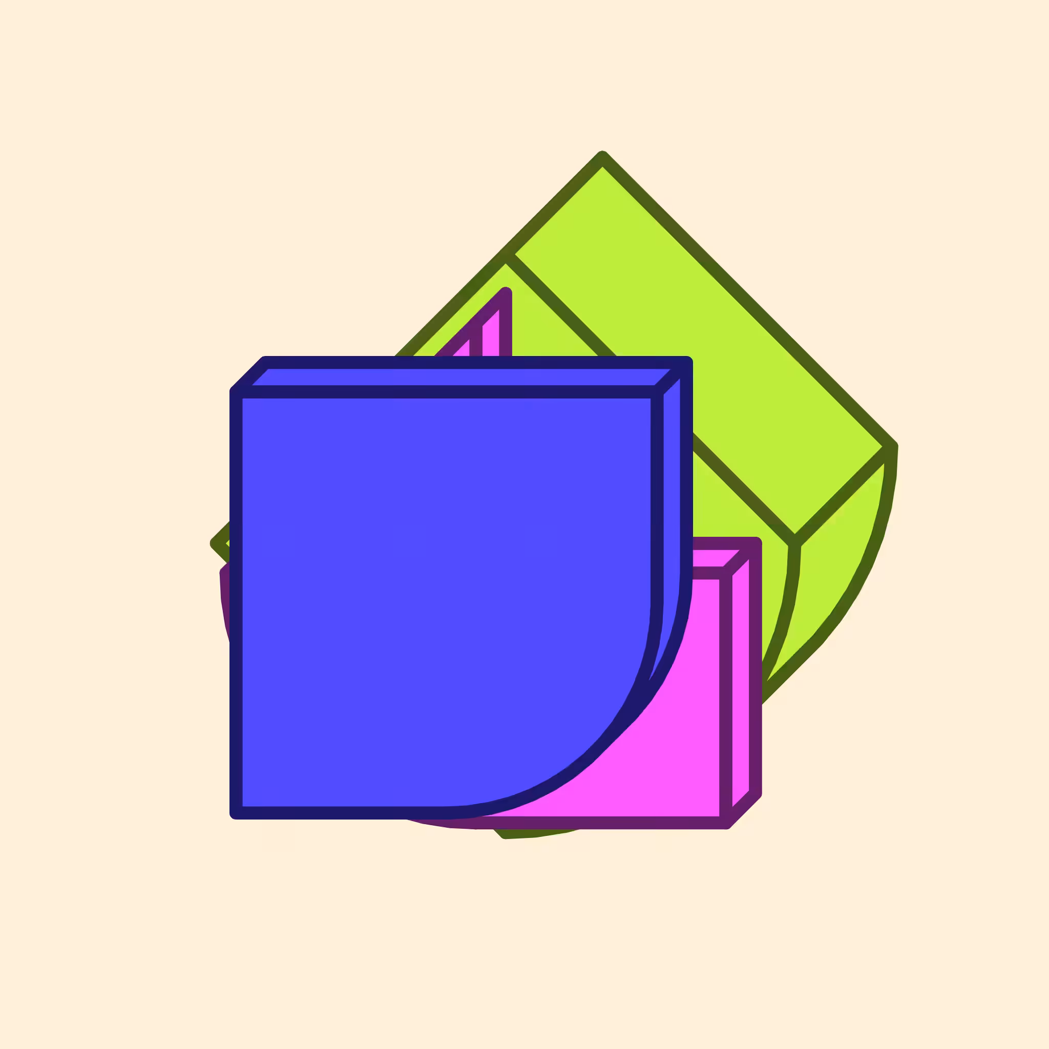 Calm shapes #1560