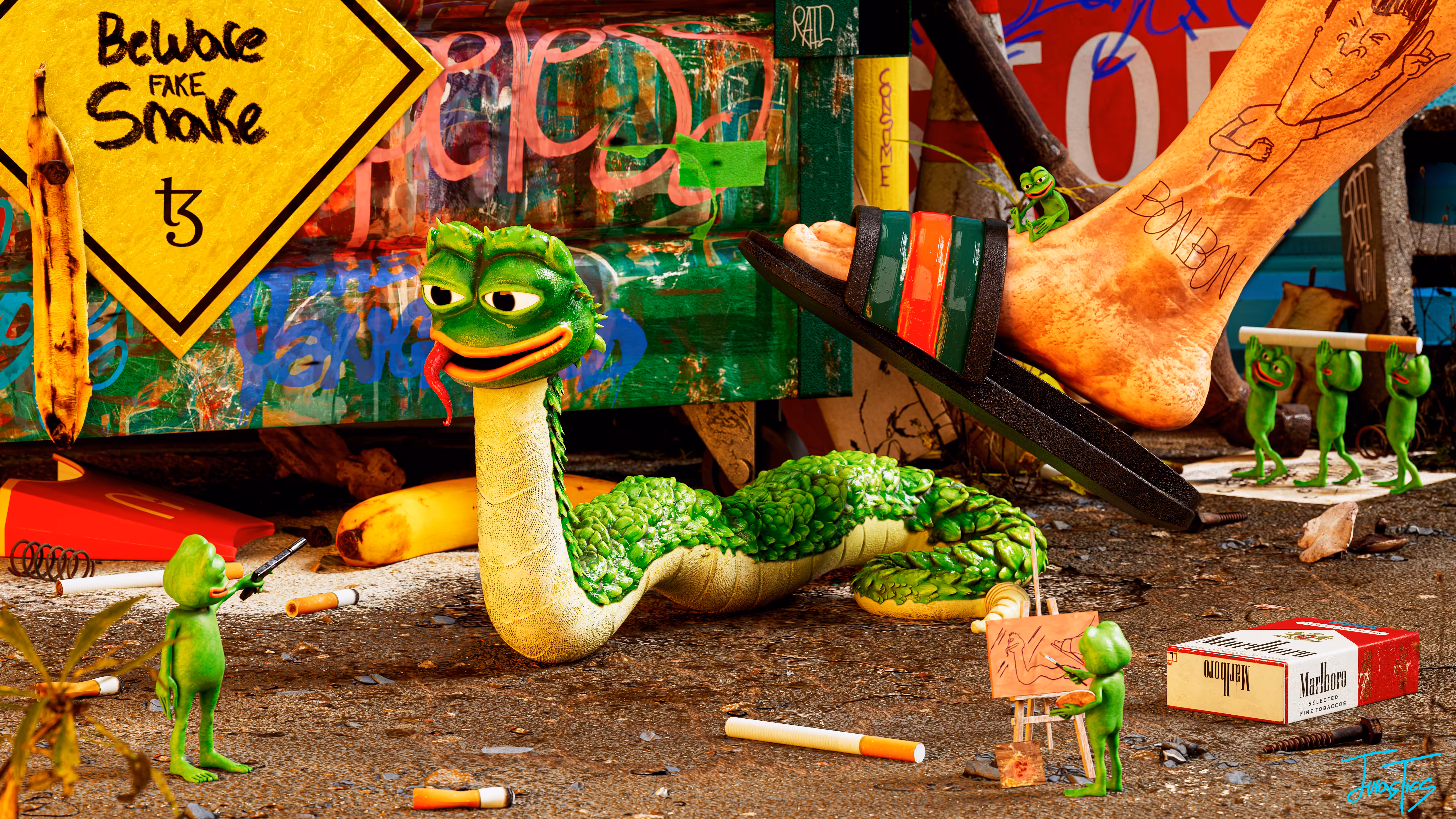 The Serpent and the Satire