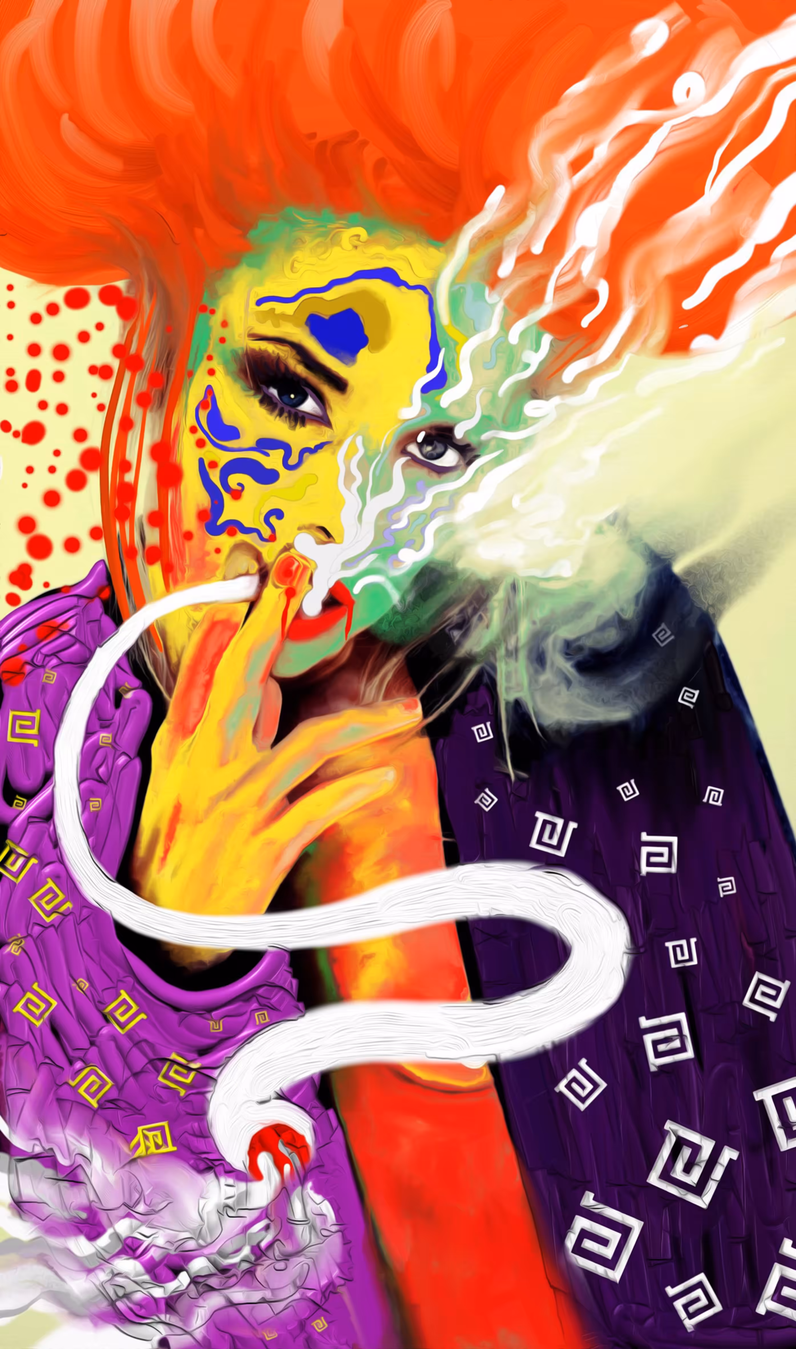 "Smoking Bitch Witch" 