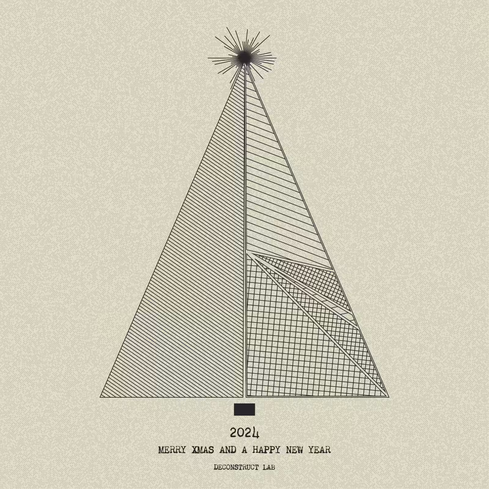 Have Yourself a Merry Little Geometric Tree #130