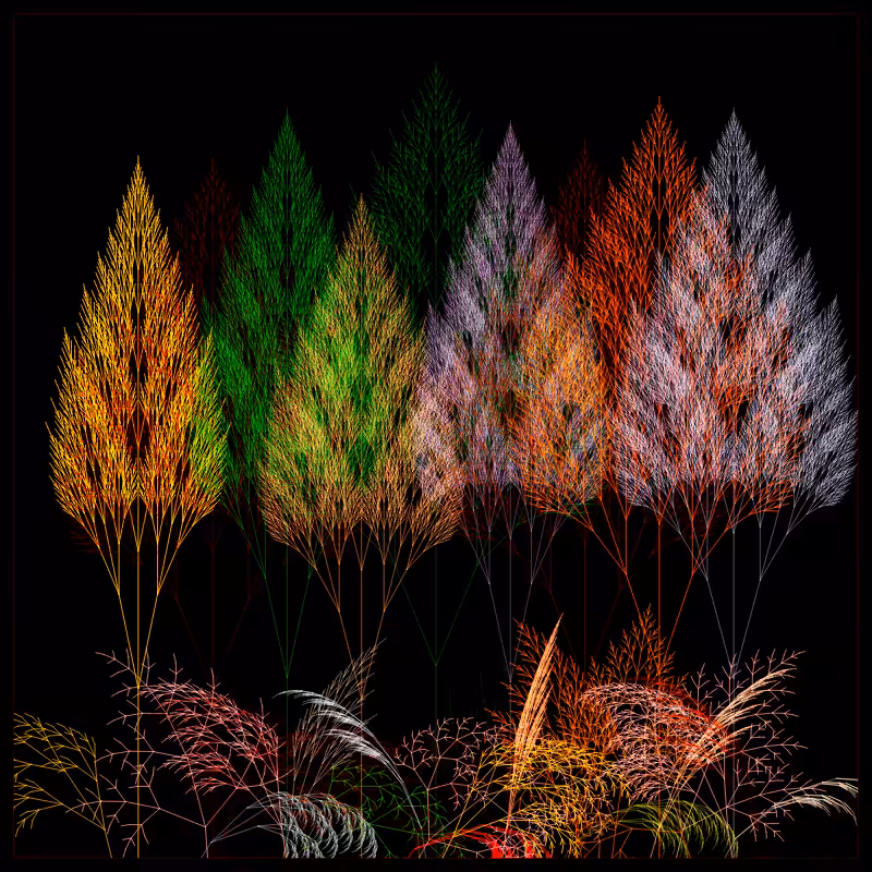 Fractal Forest #182