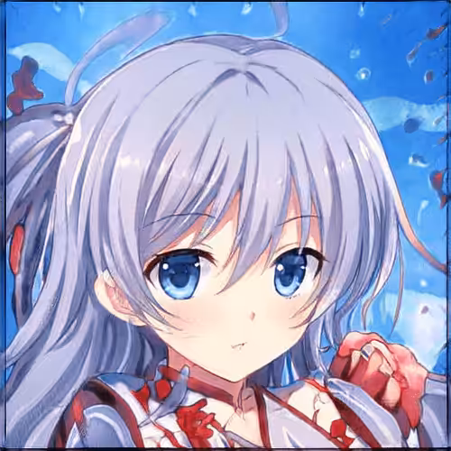 AKIBA girl collection: blue lady
