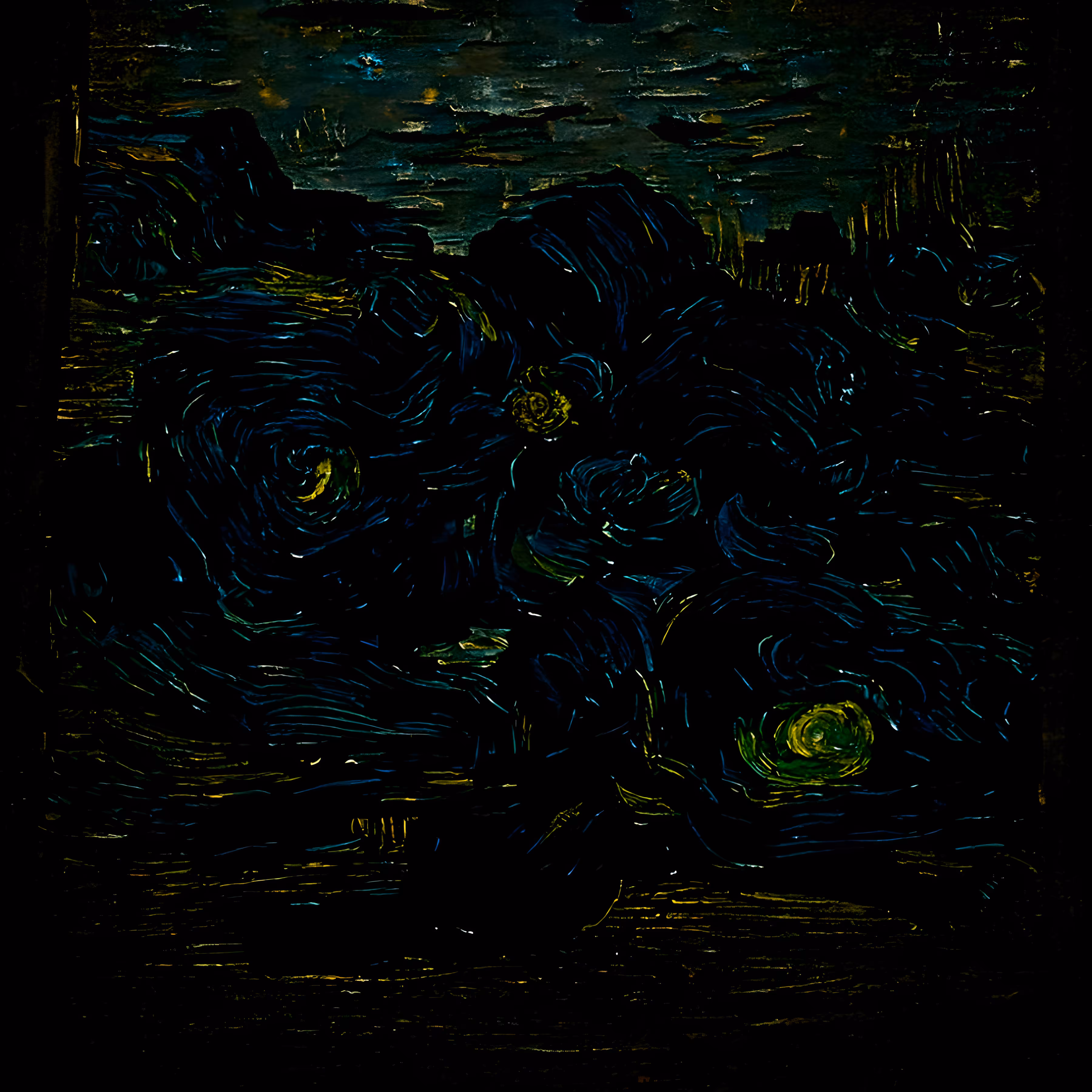 Midnight Black 8K By Van Gogh