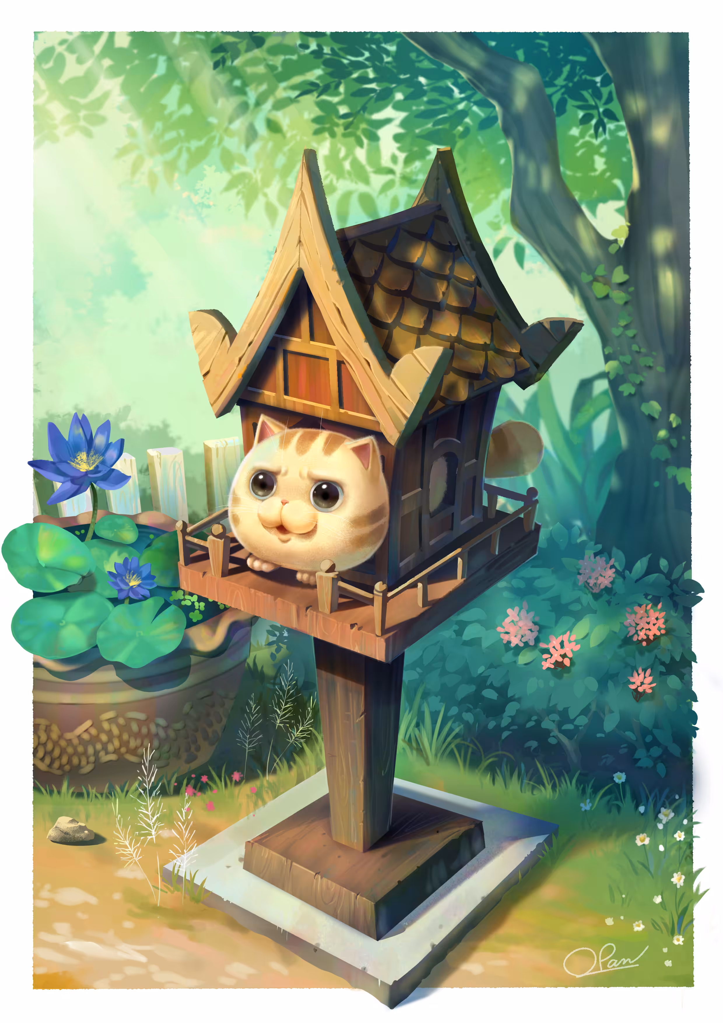 Thai Spirit house 01