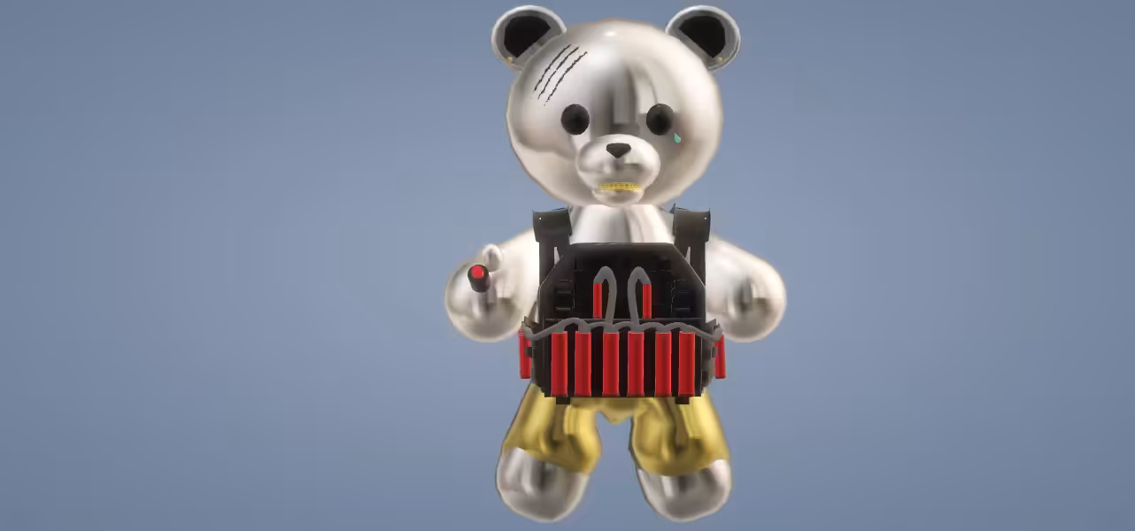 BYEBYEBEAR-SILVER
