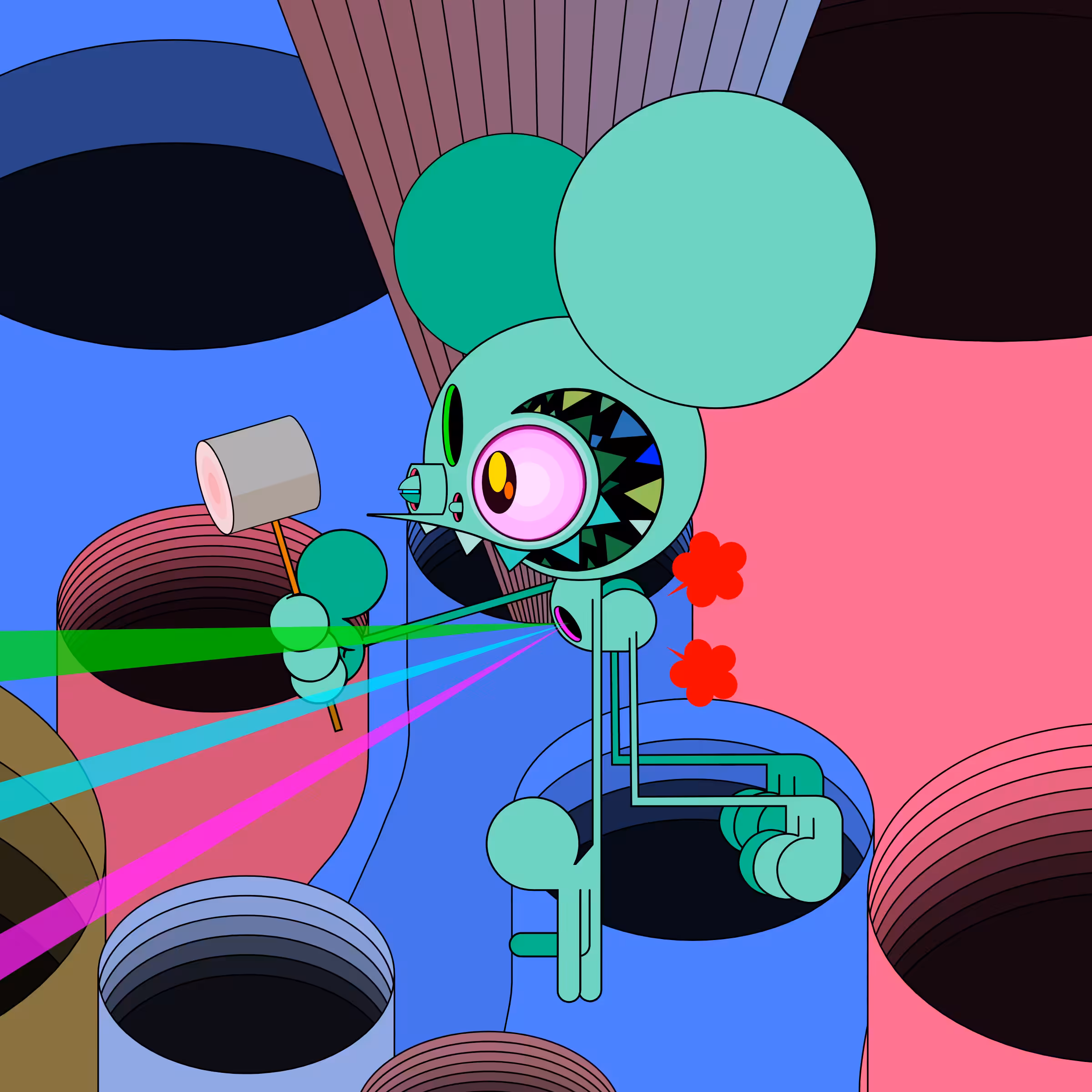 Neogen Space Monkeys #735