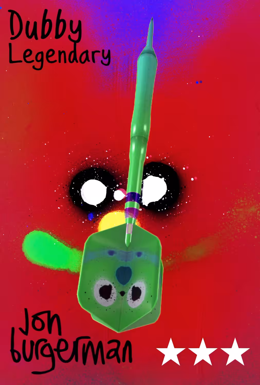 Dubby Legendary by Jon Burgerman