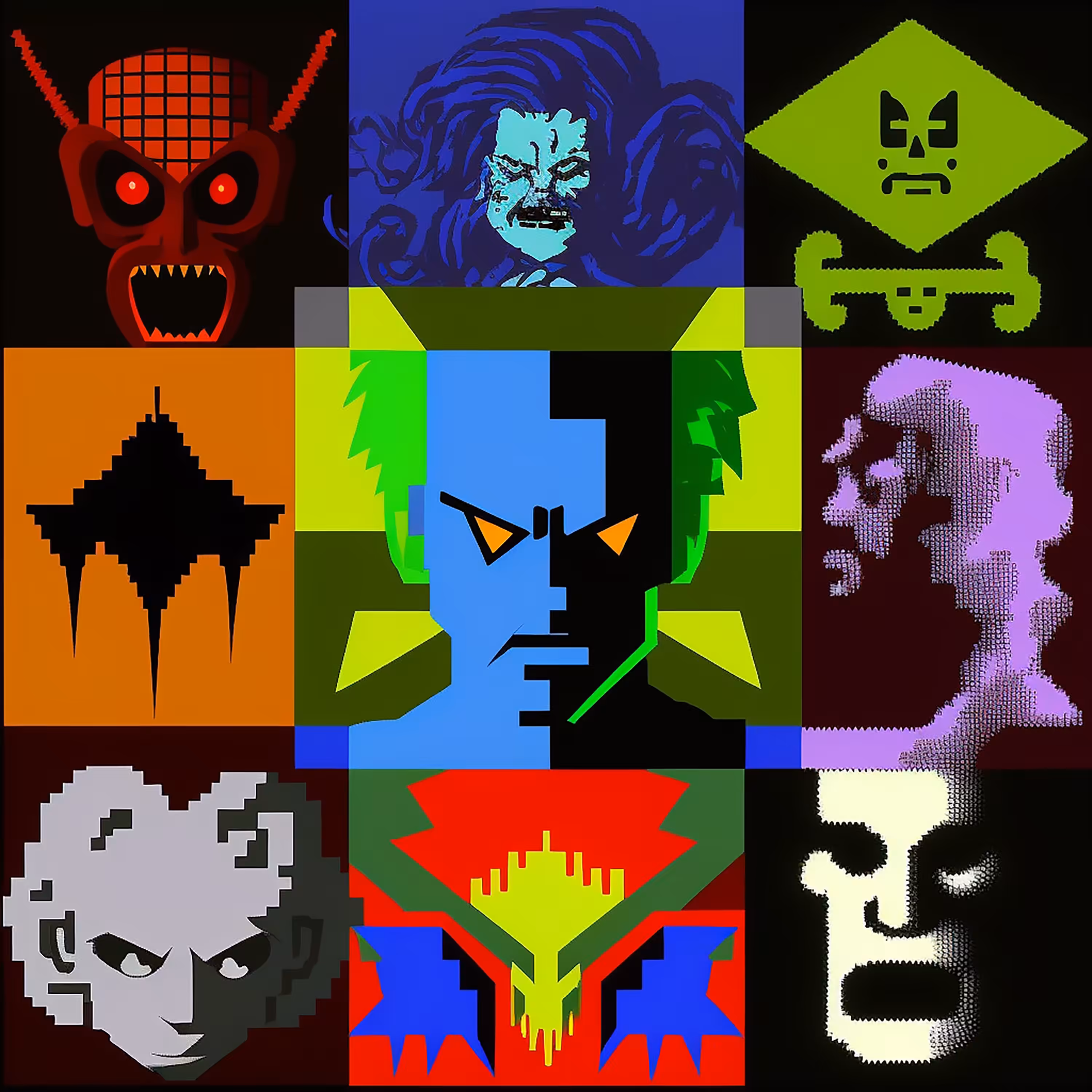 Pixel Game Posters #183