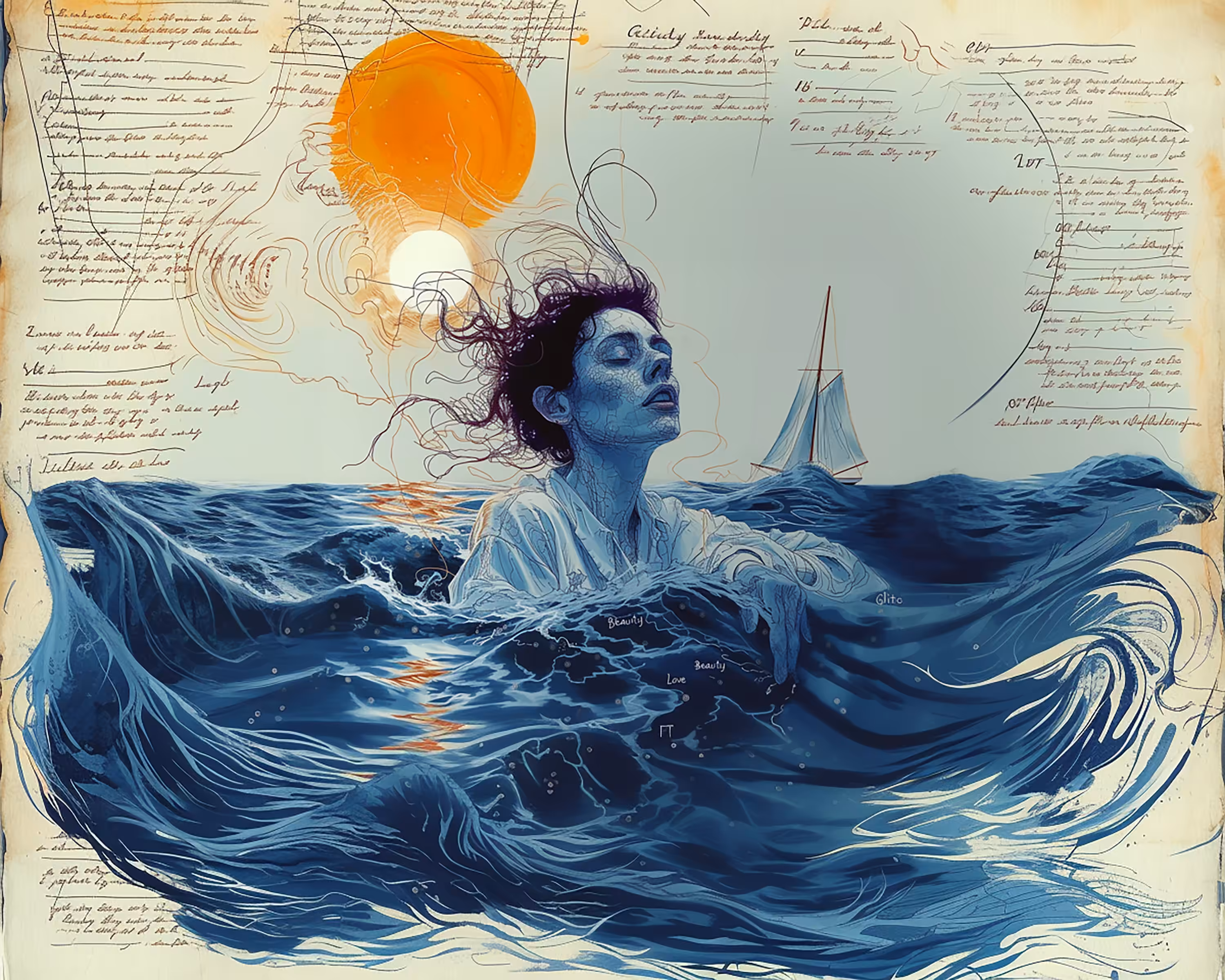 Sun, Moon and Earth