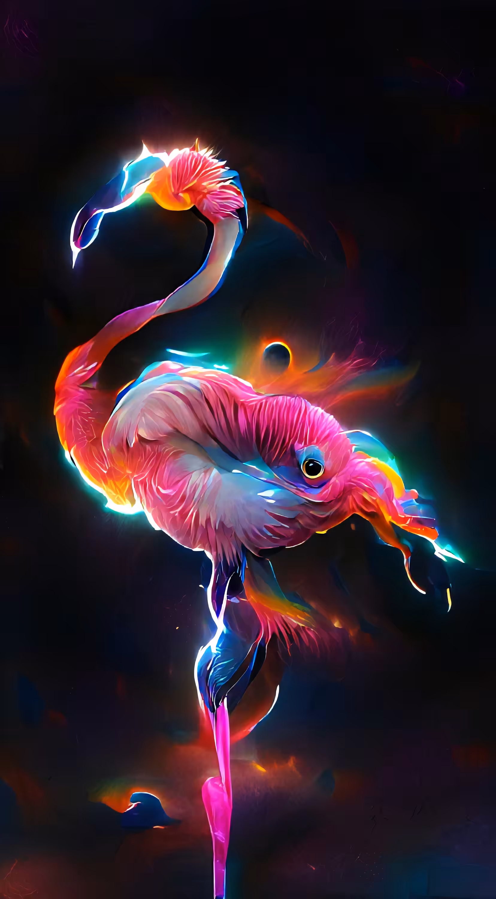 "Electric Flamingo"