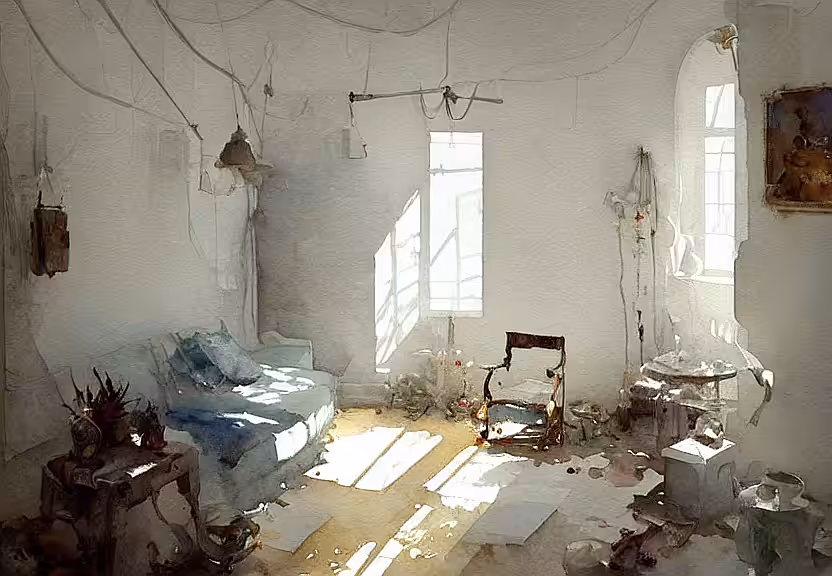 Watercolor #1 - AI Generated