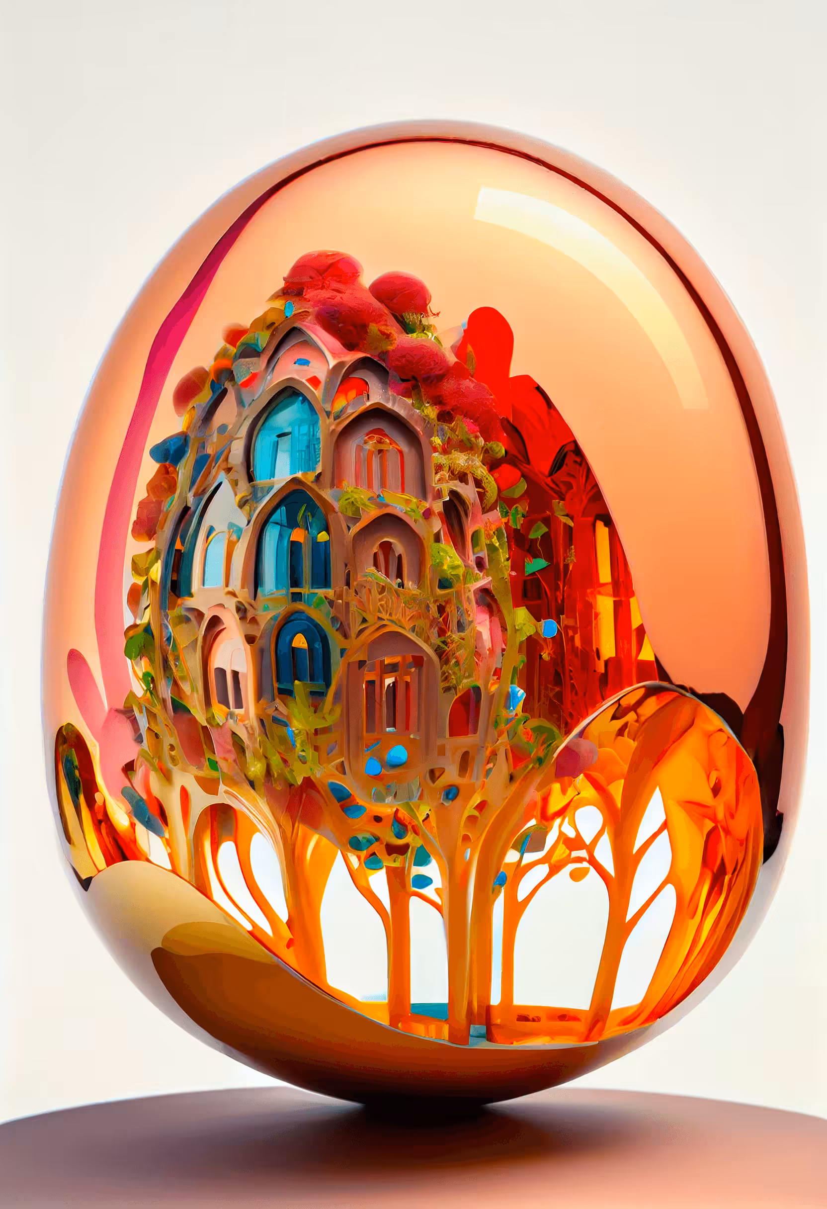 Fantasy Architecture Egg 19