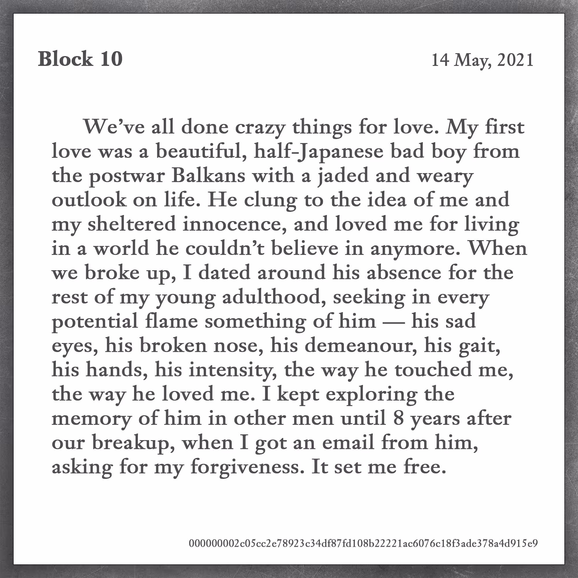 Few Understand [Block 10]