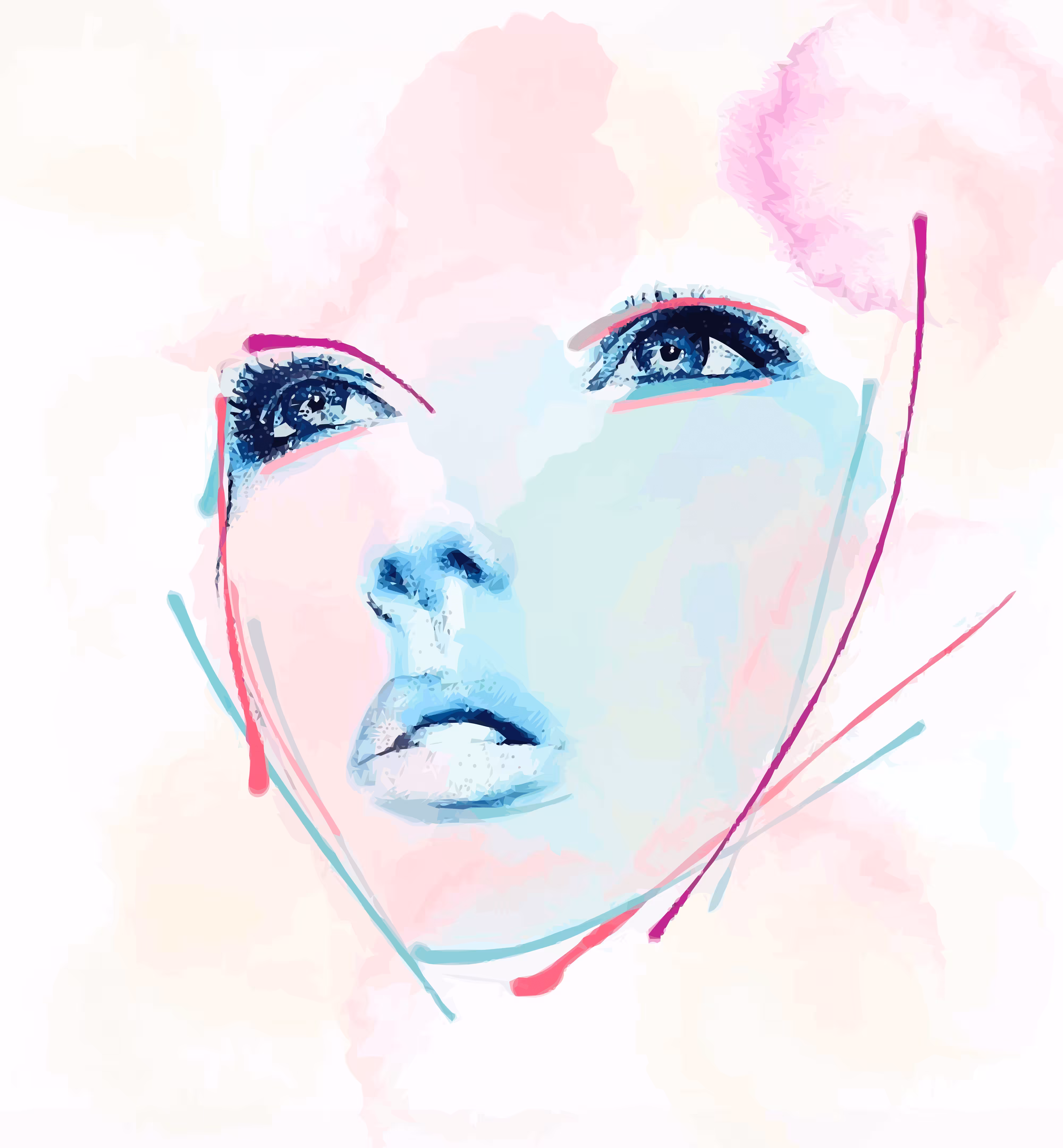 COLORFUL FACES COLLECTION #12