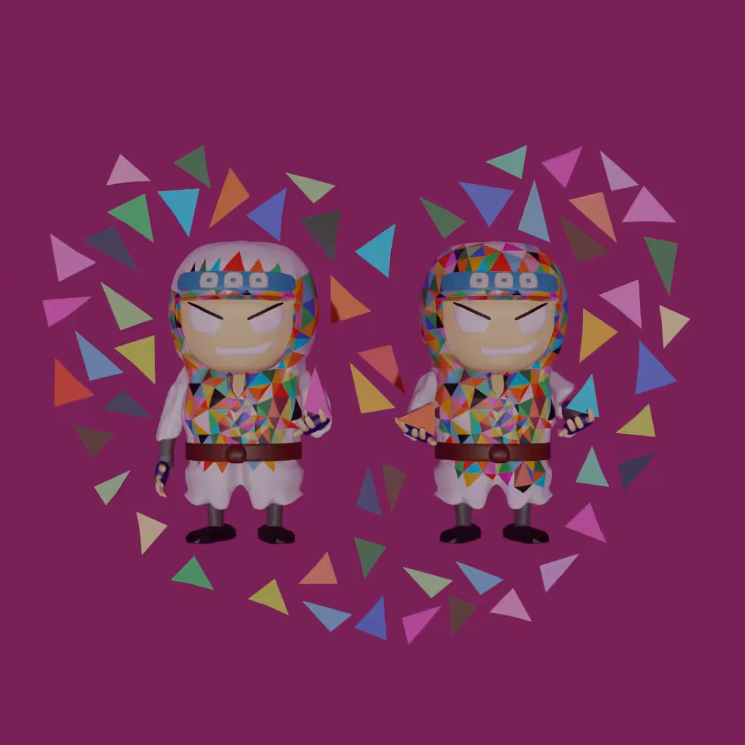Autumn of NFT ART - Triangles -