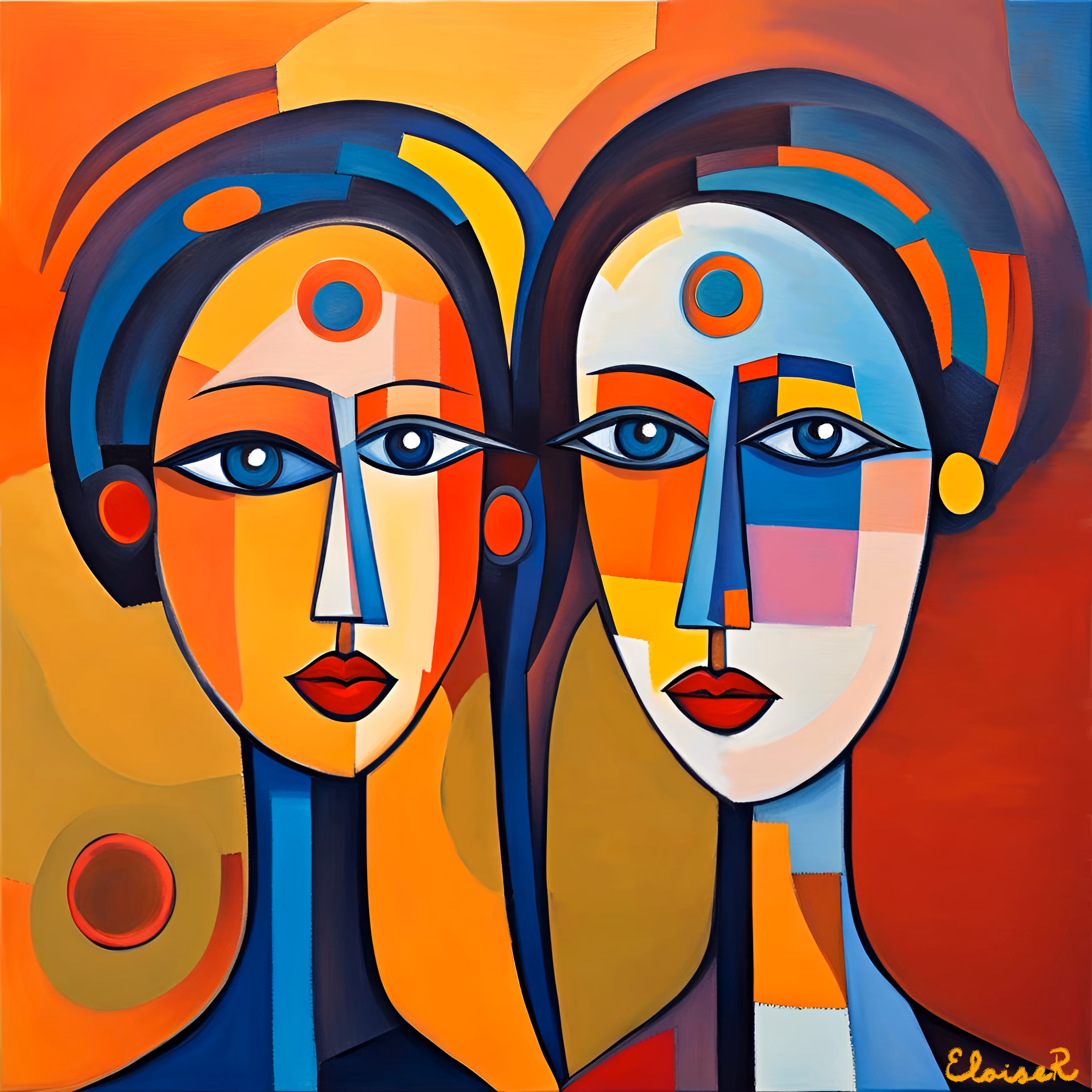 Cassia and Zinnia