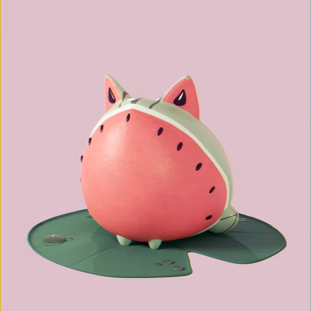 Grumpii Watermelon Froggy