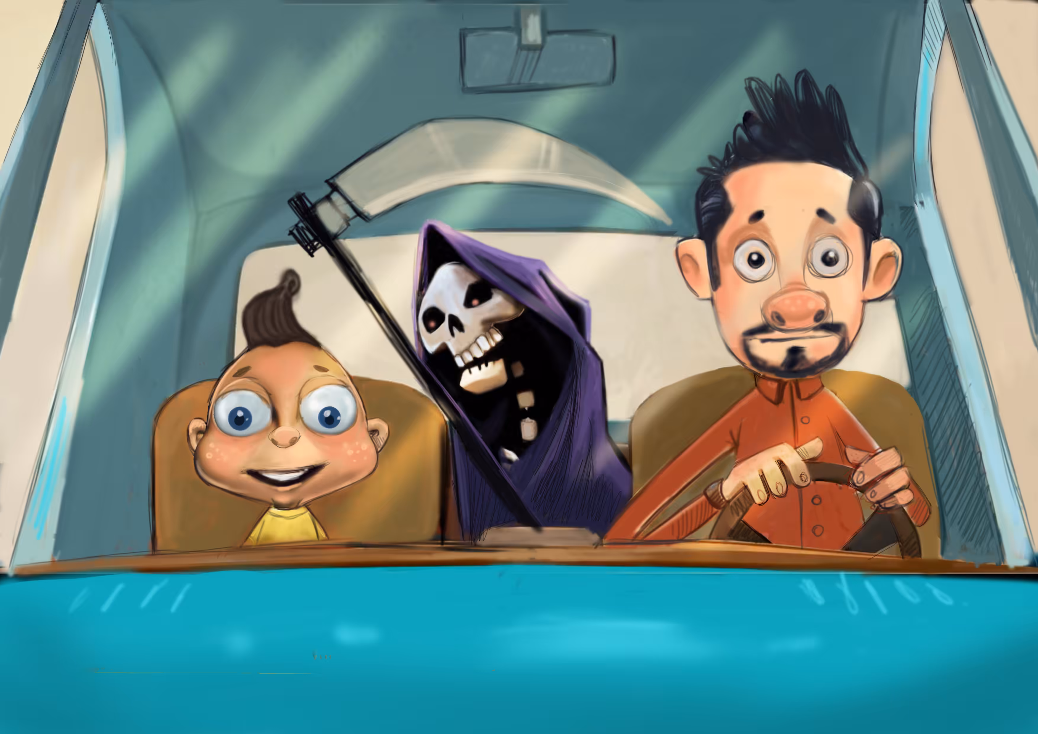 The world of my cartoons: Safety belt