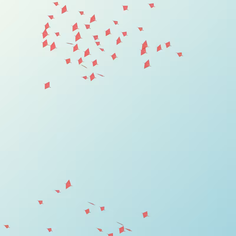 Painting Flocks  #9