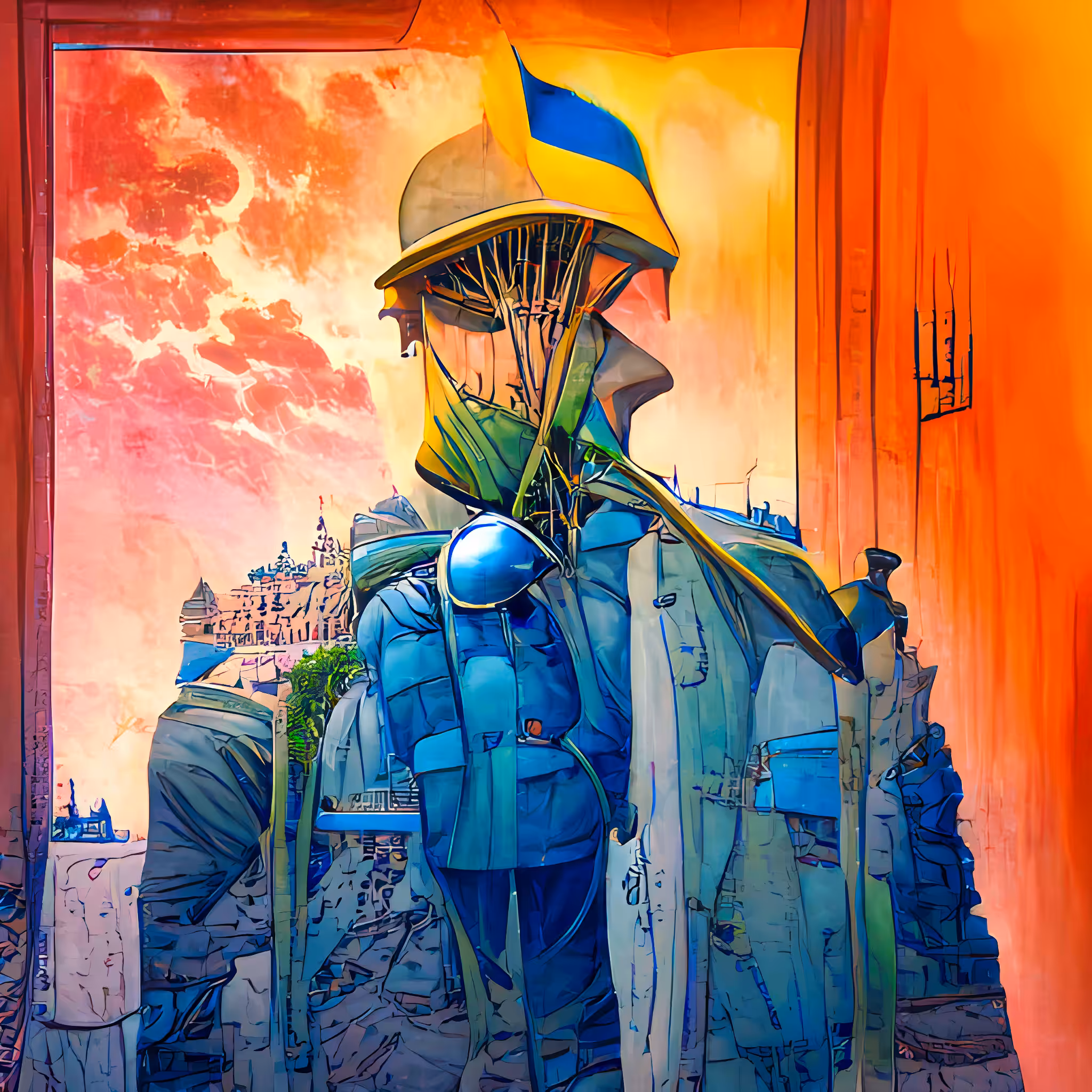 B_GAN: BeGAN #75 - Ukrainian Soldier