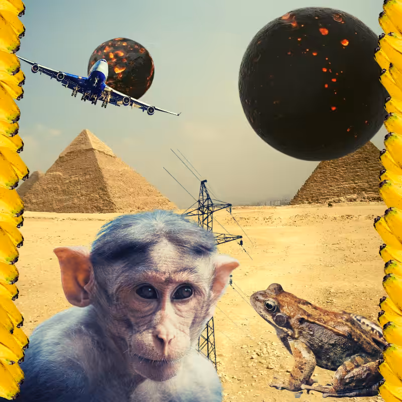 Banana & Pepe on mysterious trips #8