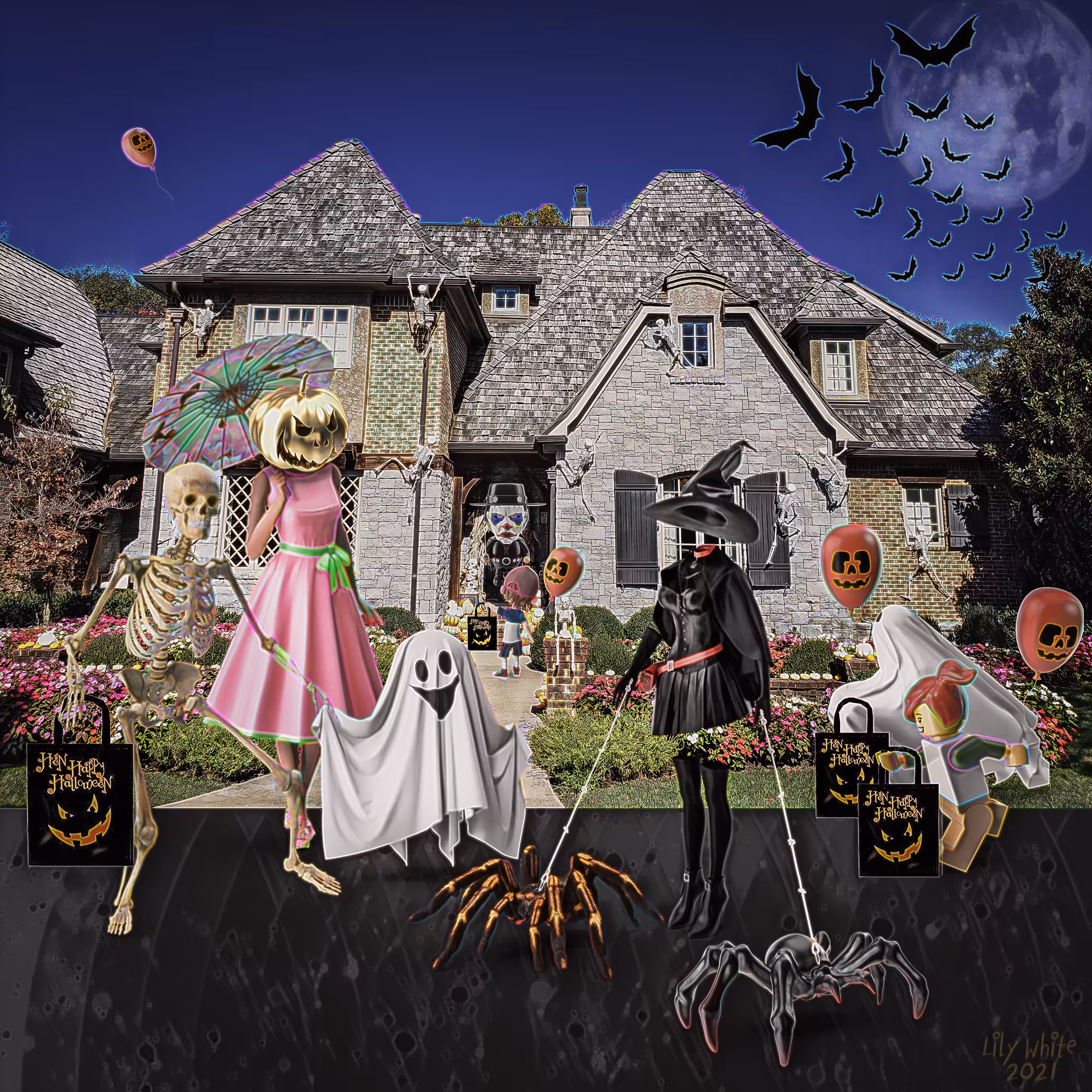 Community Halloween on the Blockchain