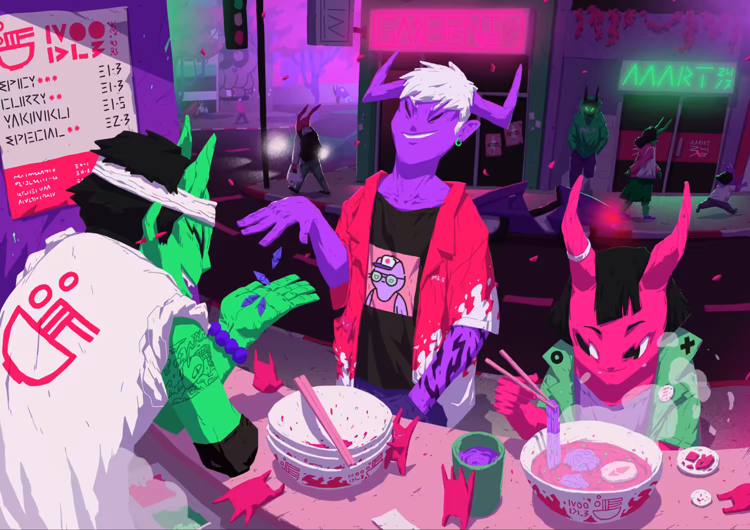 NOODLE CONVERSATION