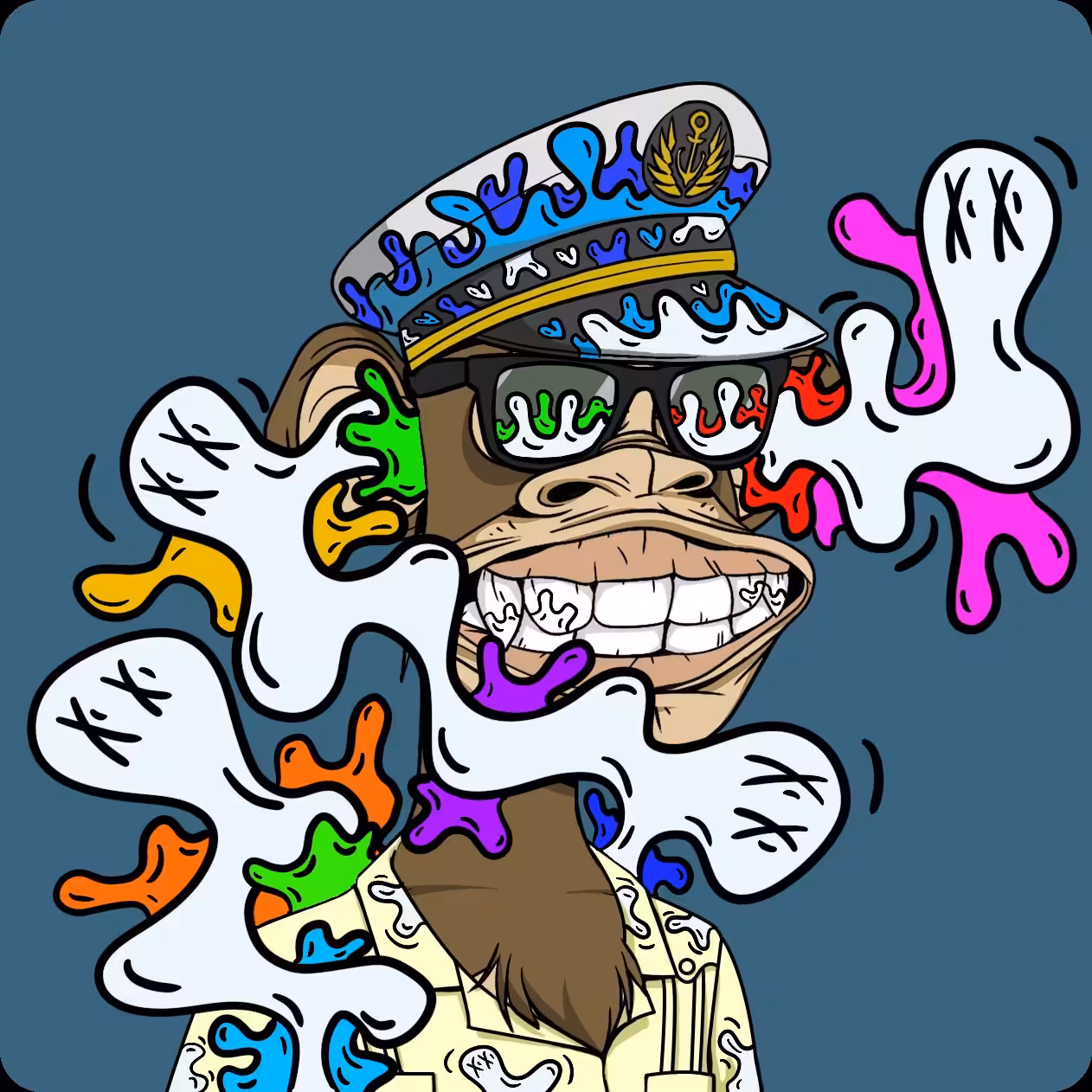 Menji x Bored Ape #5863