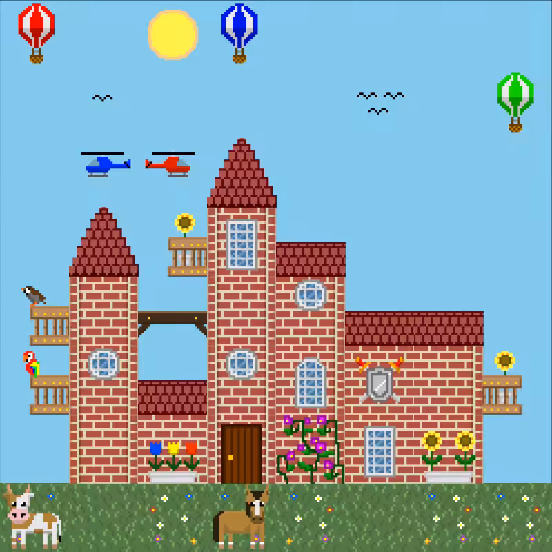 2D Mansion #626