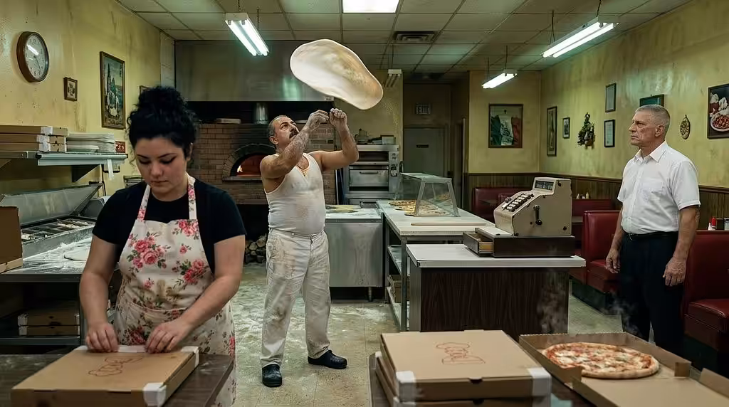research: perfect pizza simulation 
