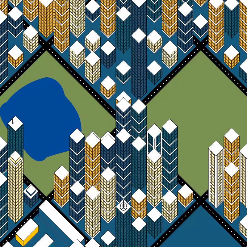 A City from Above #62