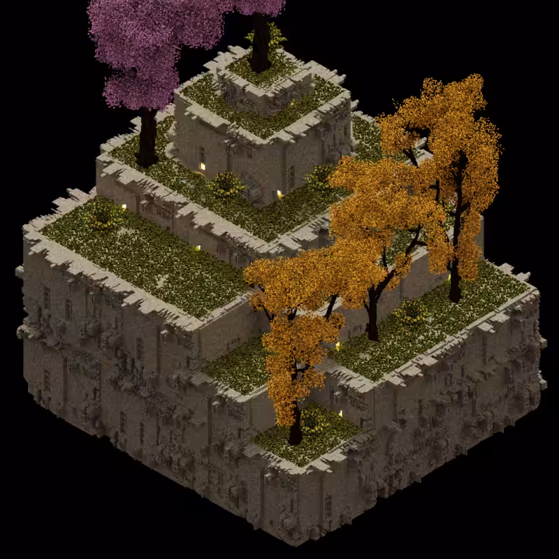 Voxel Temple #36