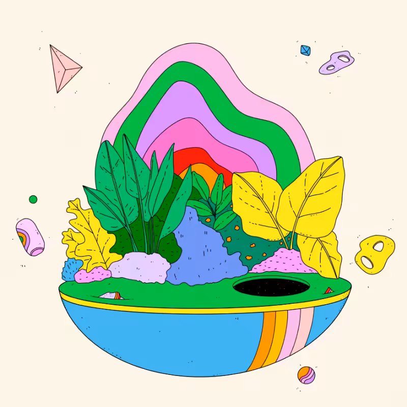 🌈🌴🪐 #208
