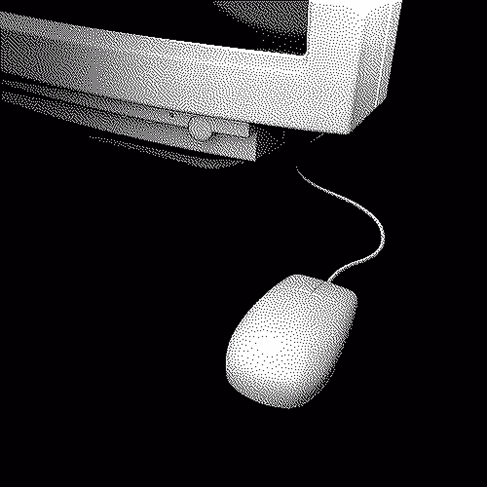 Computer and Mouse