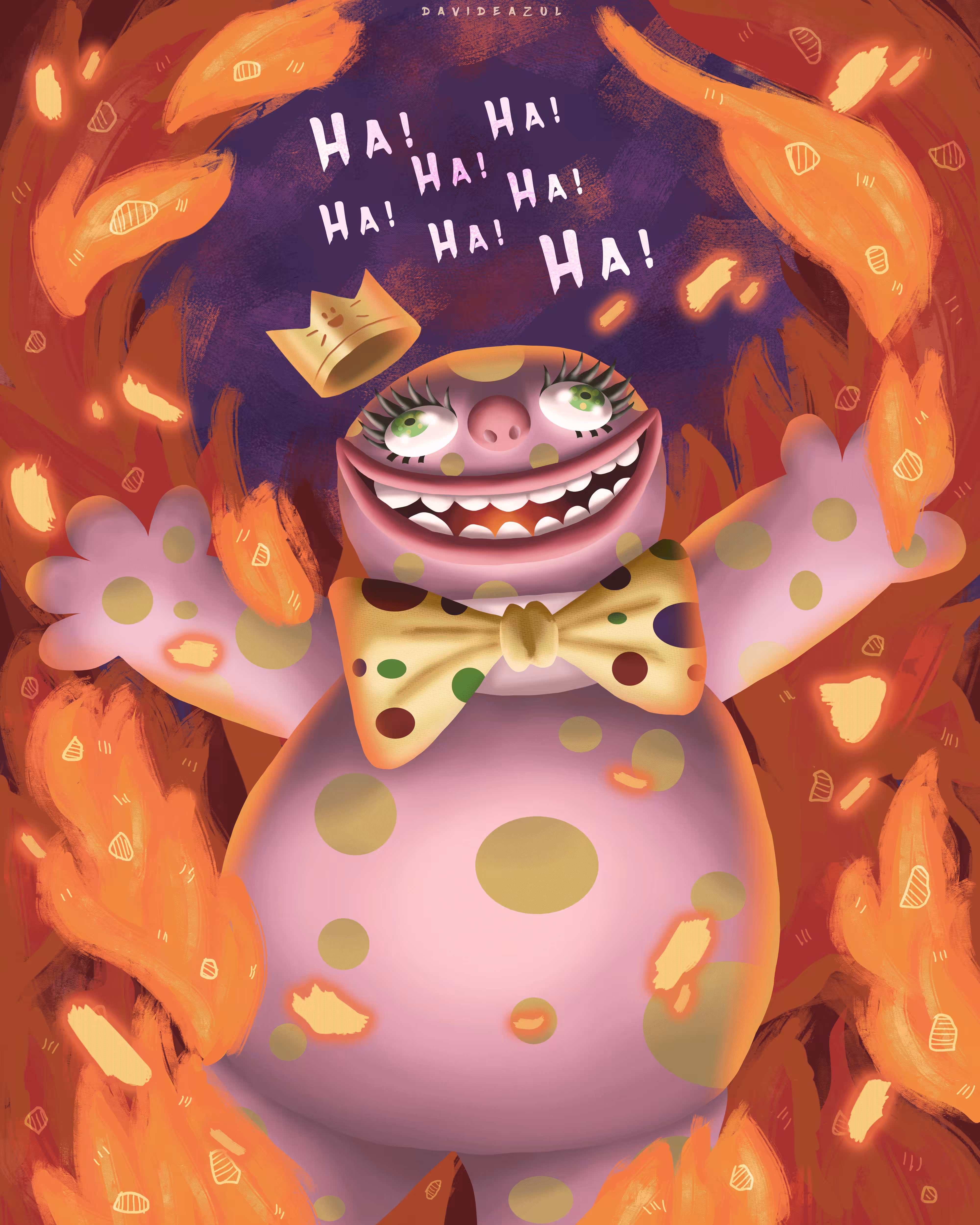 Mr. Blobby is on Fire!