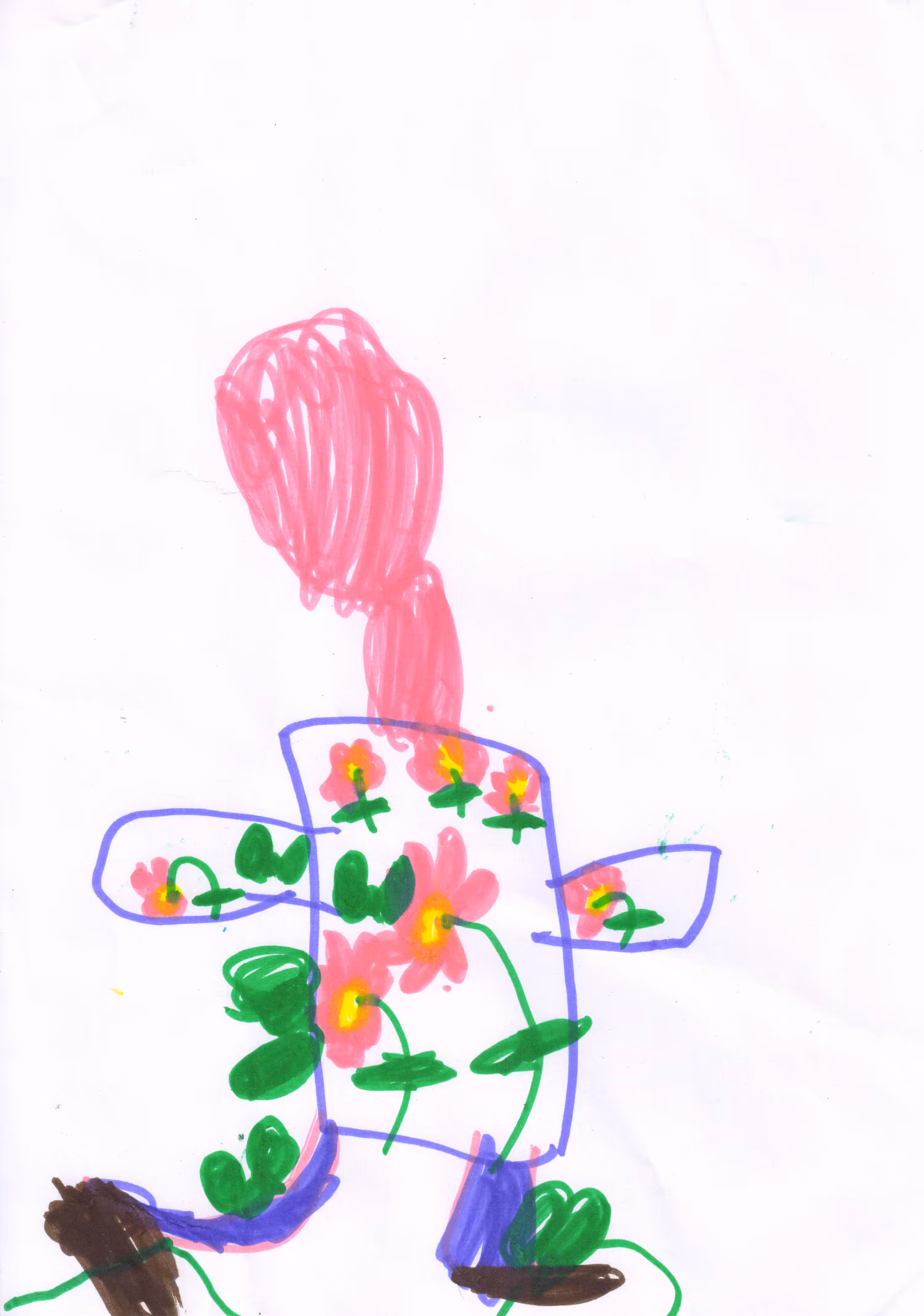 La camicia a fiori