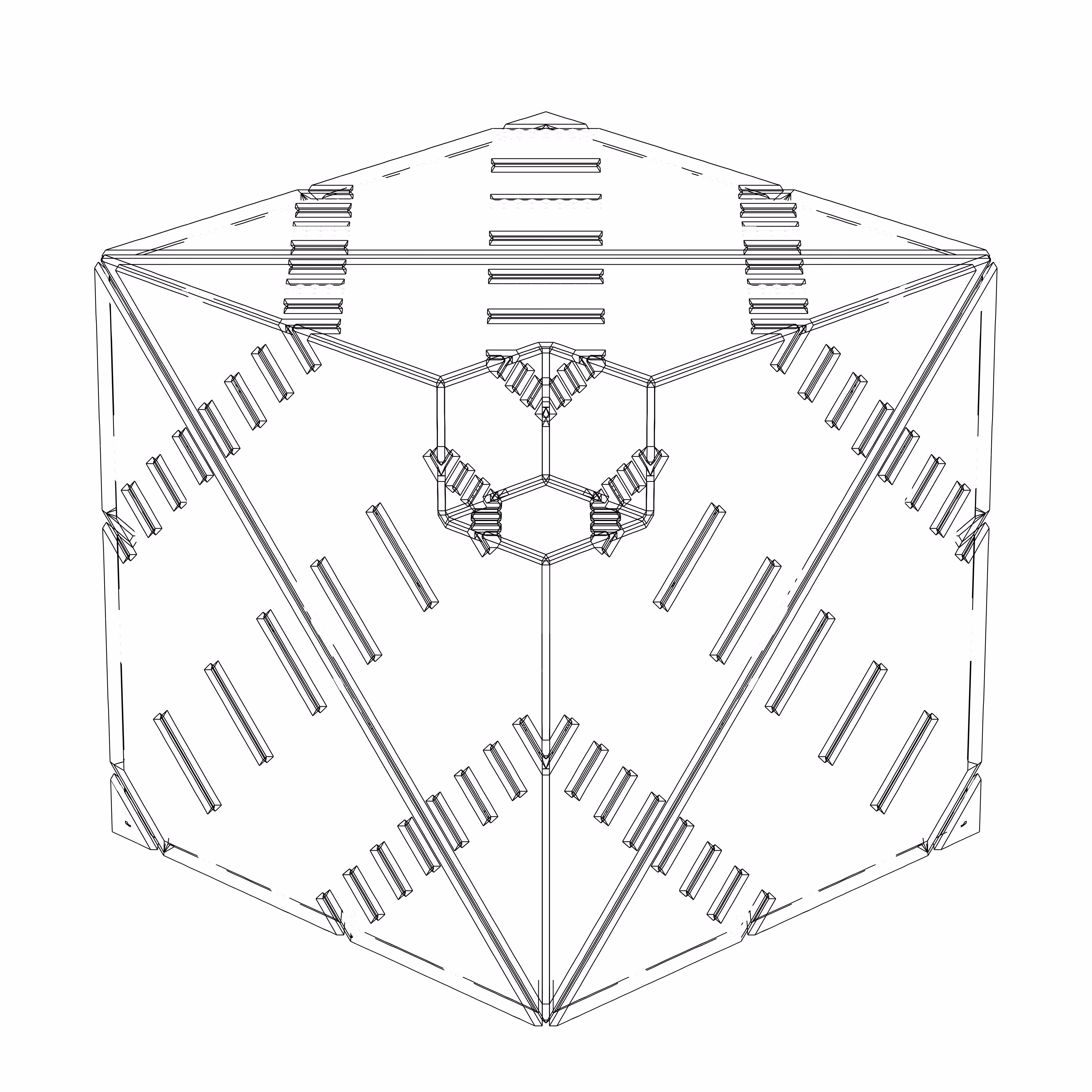 LL21 Alien Art Cube #310
