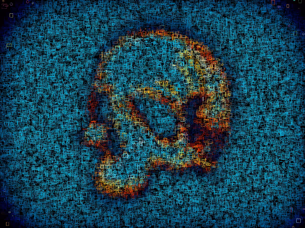blue skull