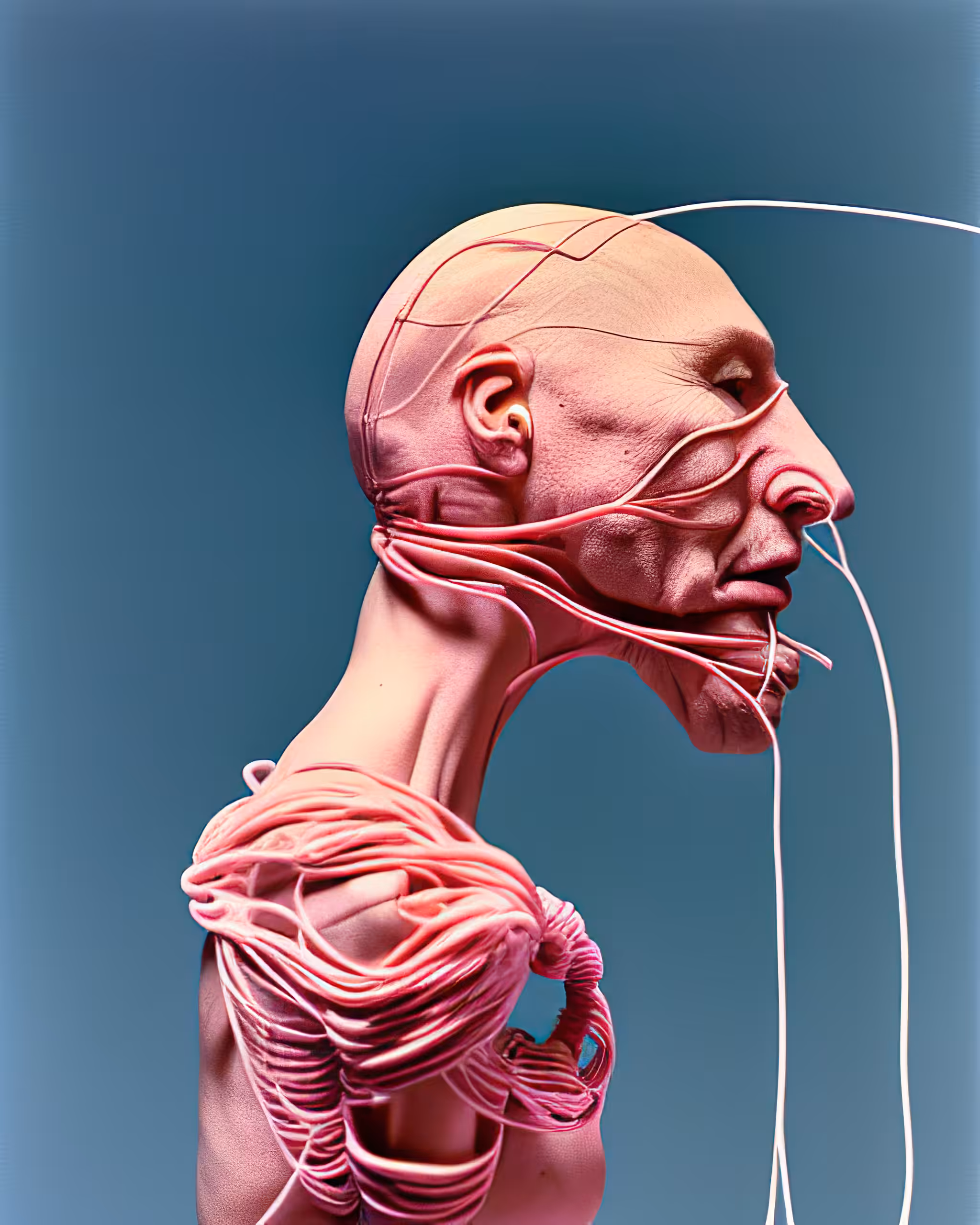 Man in Profil